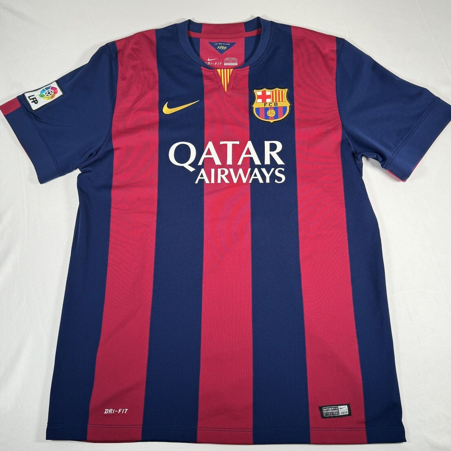 barcelona 2014 2015 home football shirt men s xl2