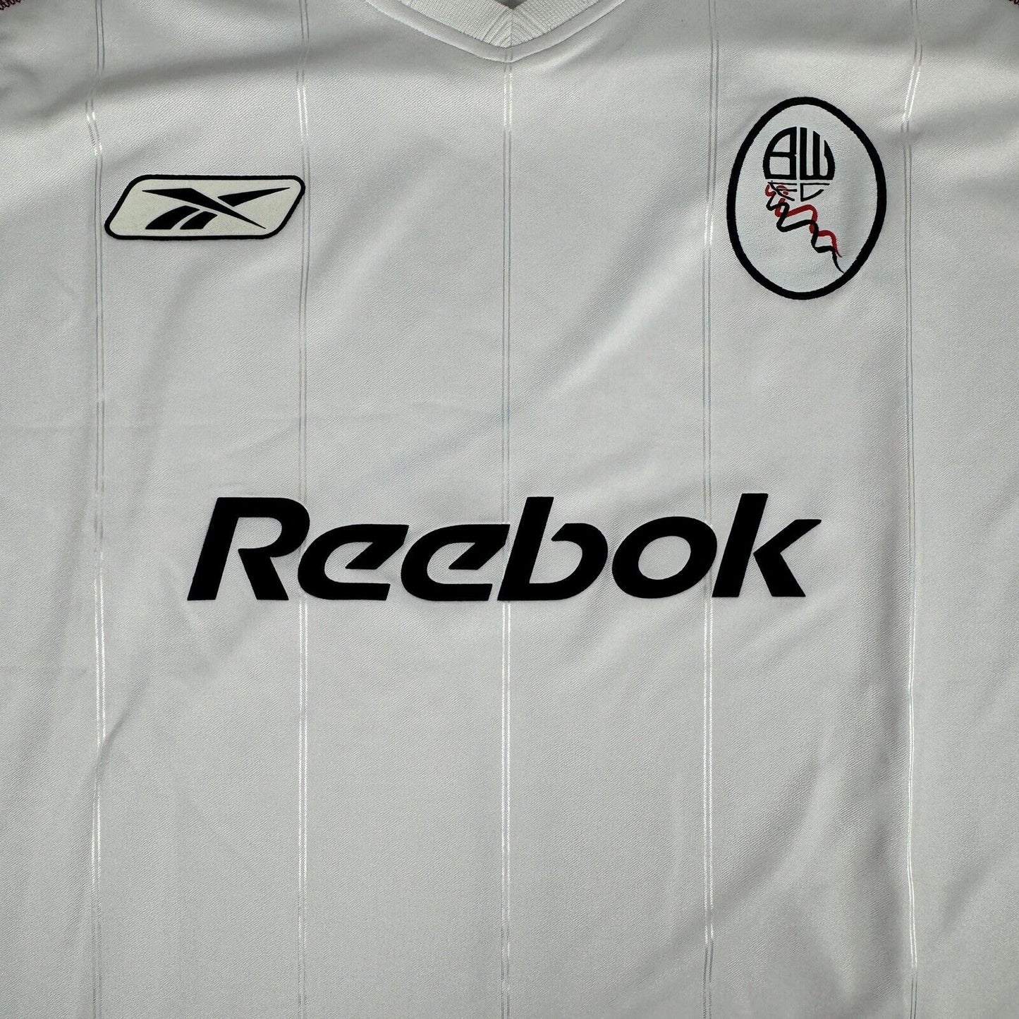 Bolton Wanderers 2003/2004/2005 Home Football Shirt XL - Football Shirt Kingdom