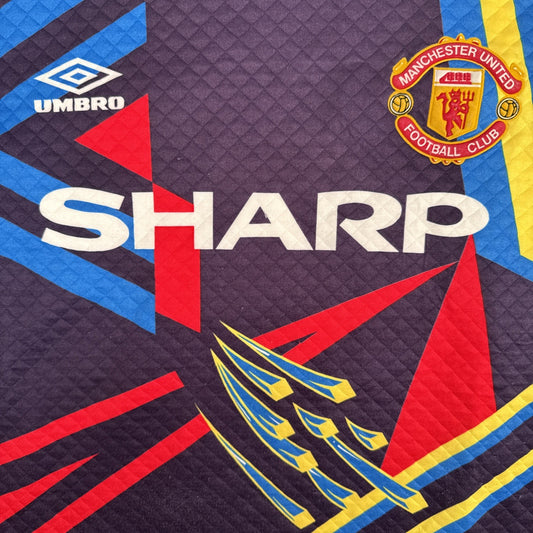 1 manchester united 1992 1993 goalkeeper football shirt small1