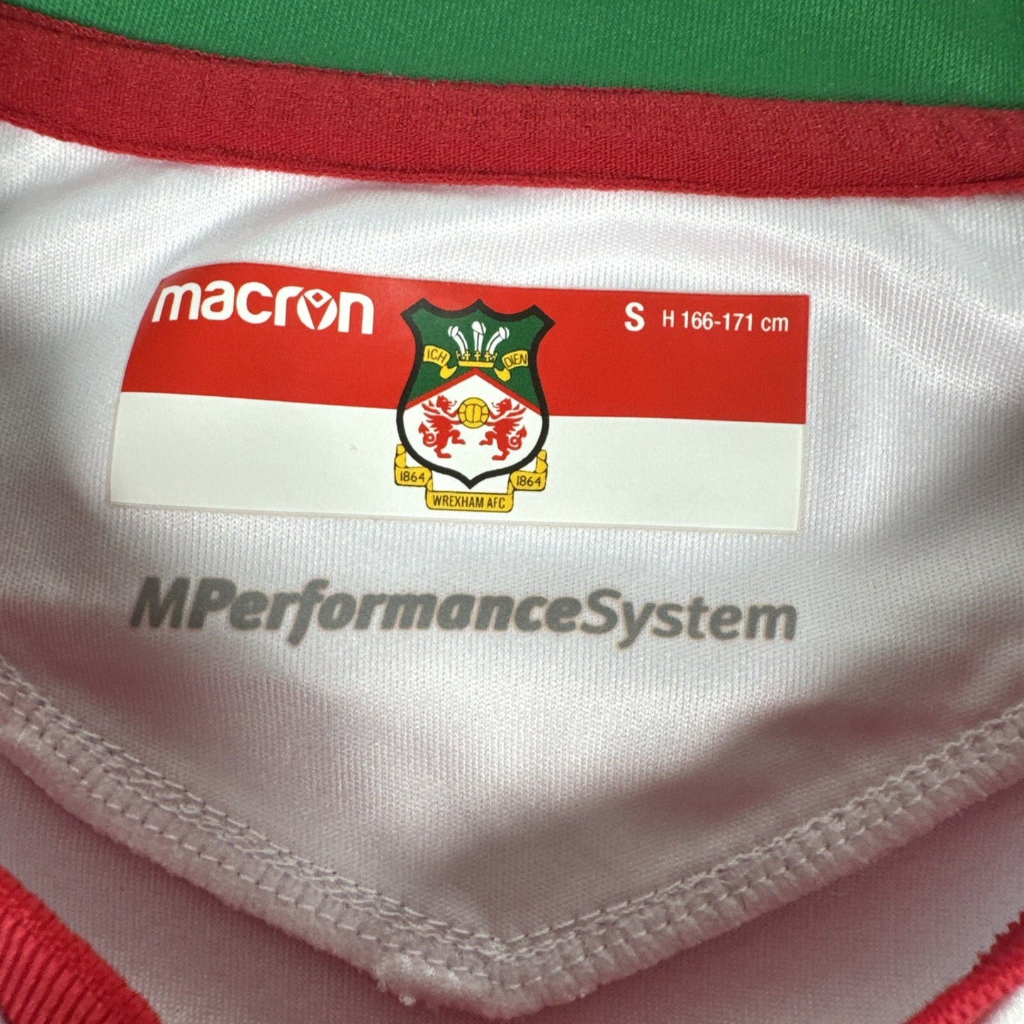 wrexham 2021 2022 2023 third football shirt men s small 14