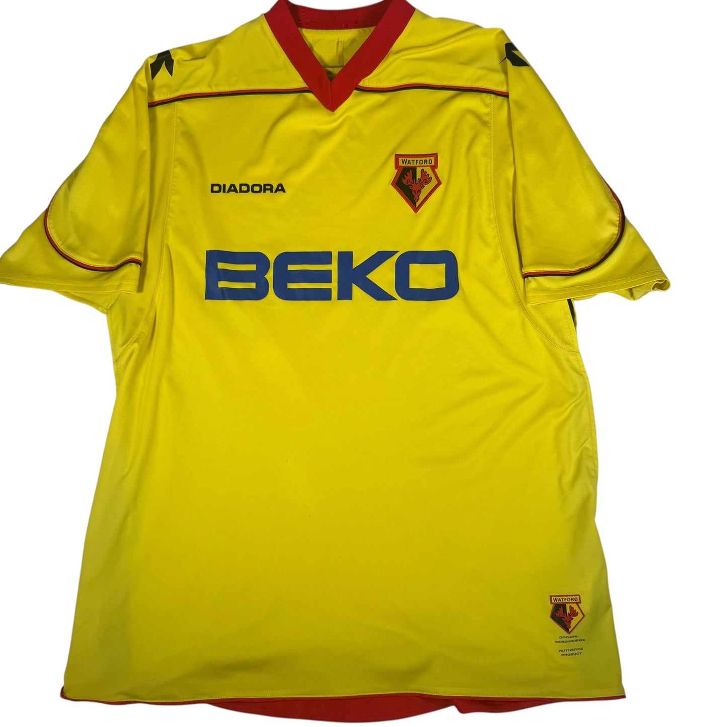 Watford 2008/2009 Home Football Shirt XL