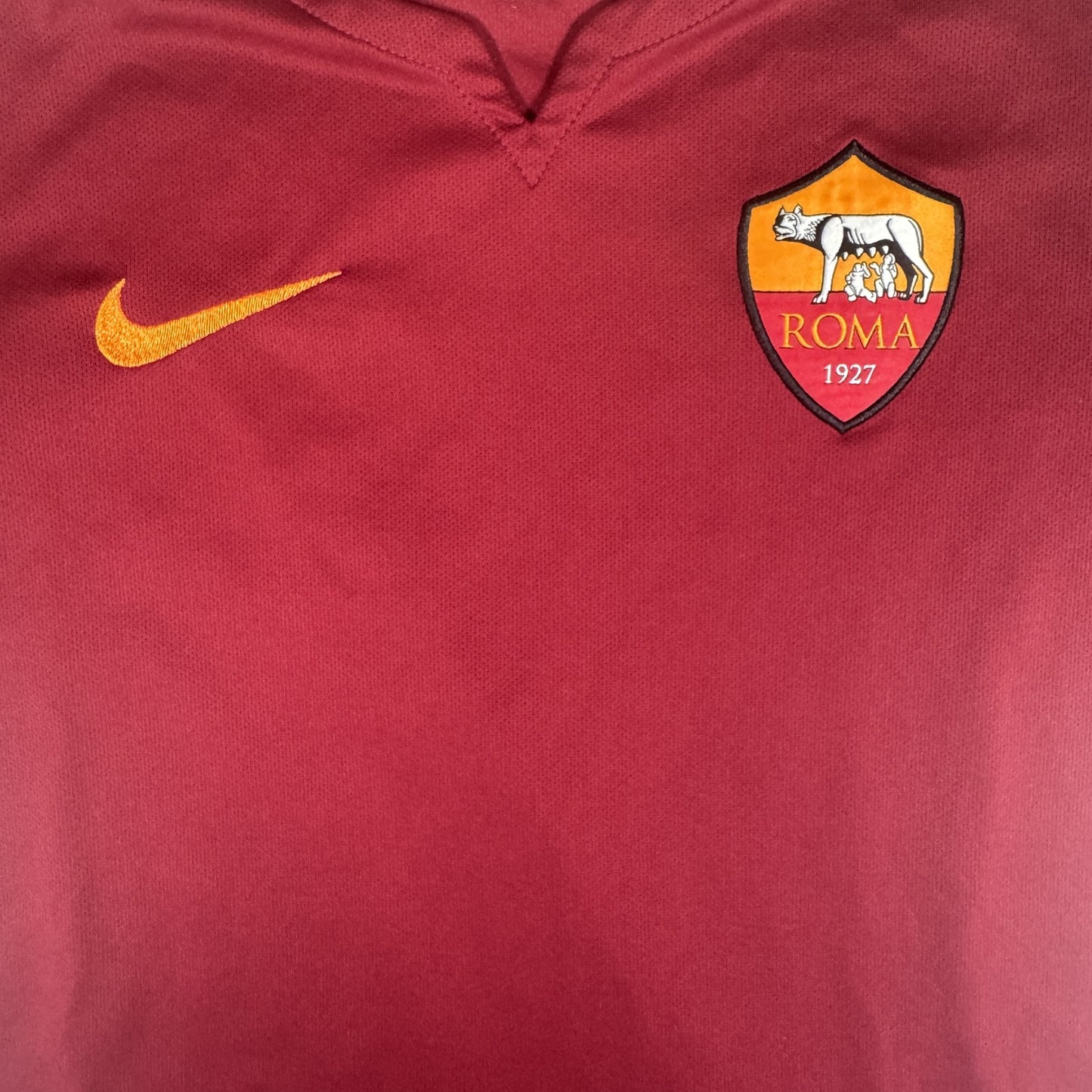 AS Roma 2015/2016 Home Football Shirt Small