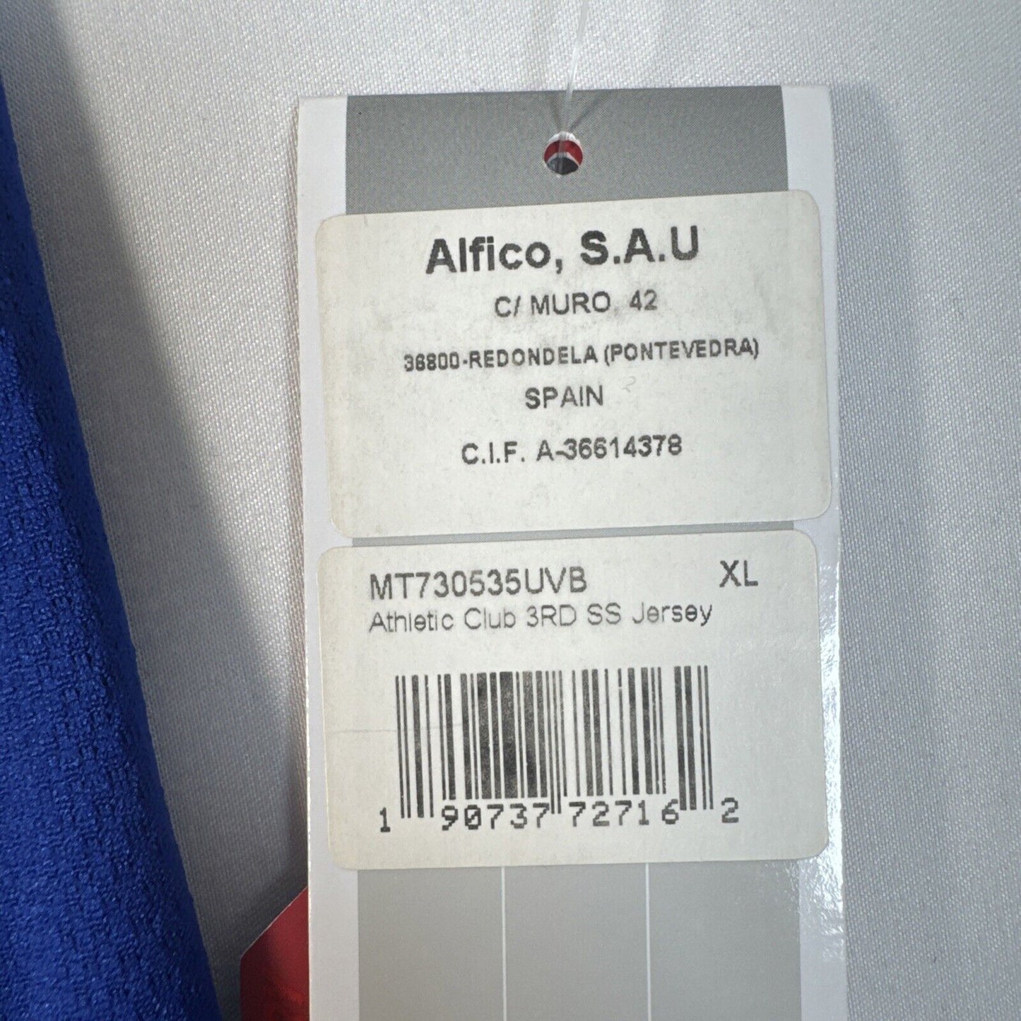 athletic club bilbao 2017 2018 third football shirt bnwt xl4