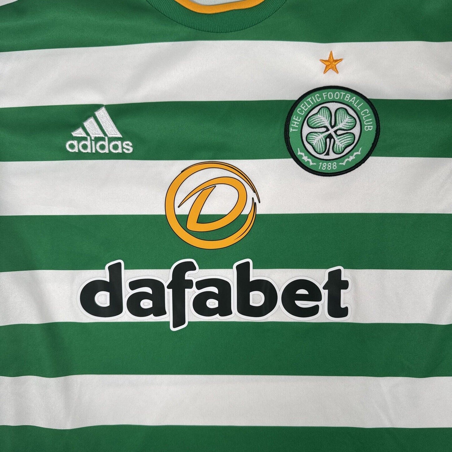Celtic 2020/2021 Home Football Shirt  Men’s Small - Football Shirt Kingdom