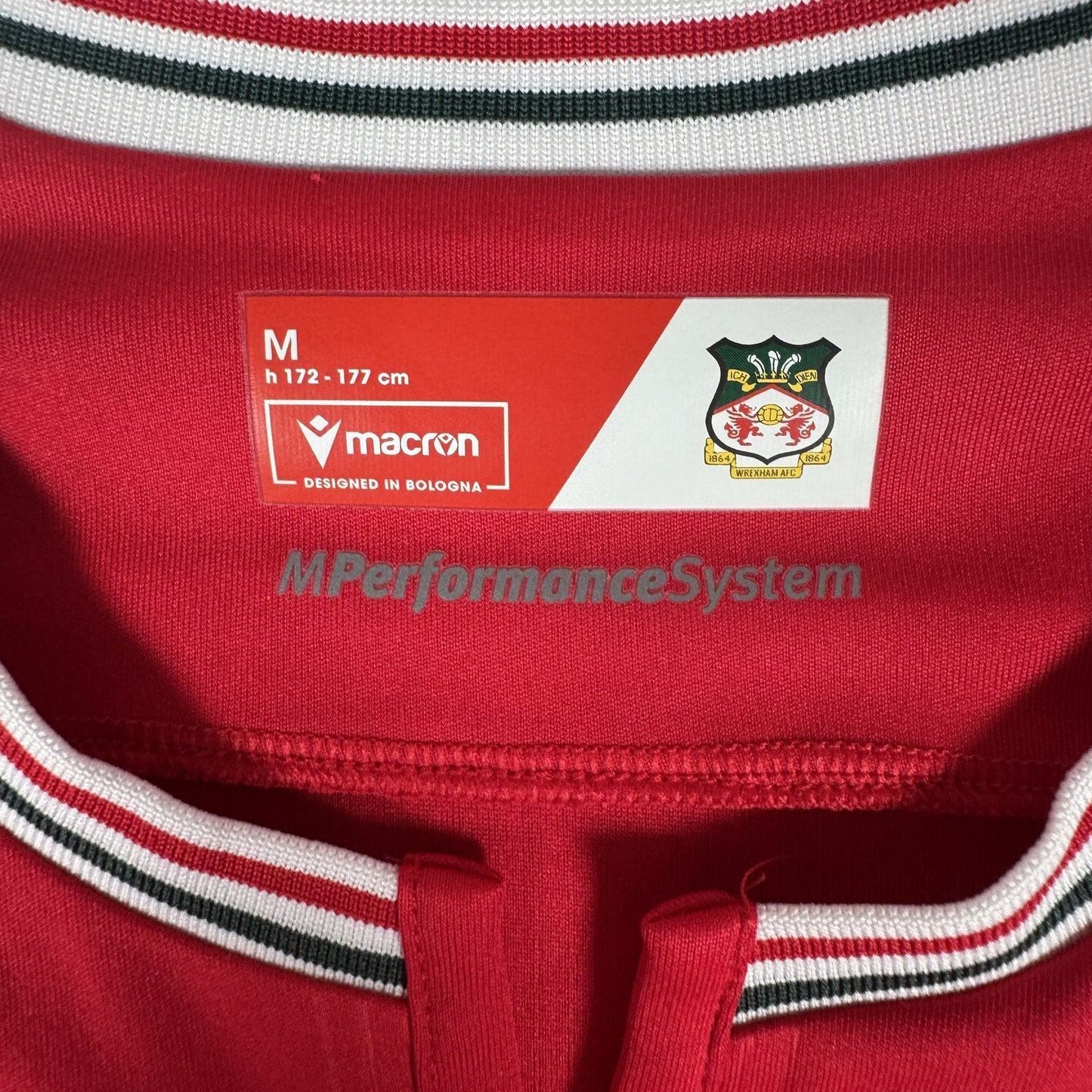 Wrexham AFC 2023/2024 Home Football Shirt Medium