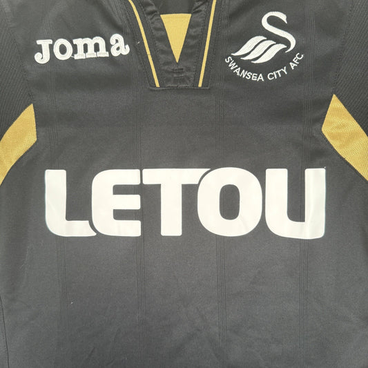 swansea 2017 2018 third football shirt men s small1