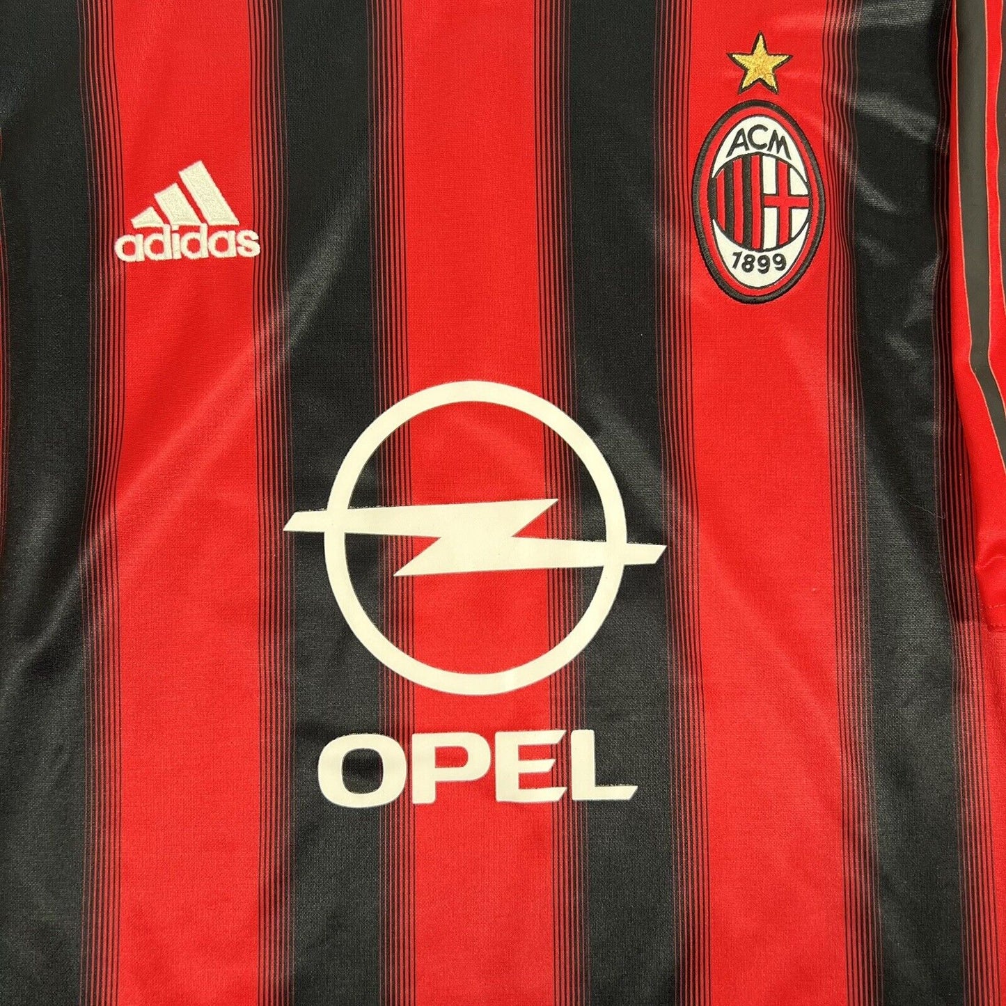 AC Milan 2004/2005 Home Football Shirt Men’s Large - Football Shirt Kingdom