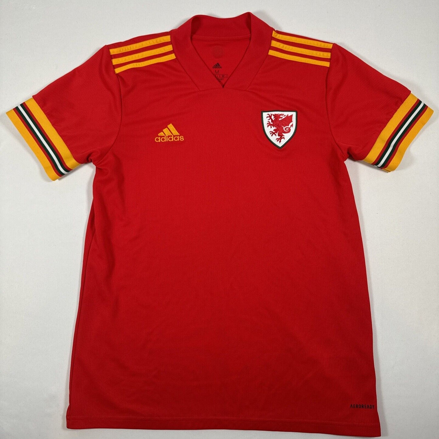 wales 2020 2021 2022 home football shirt men s medium 22