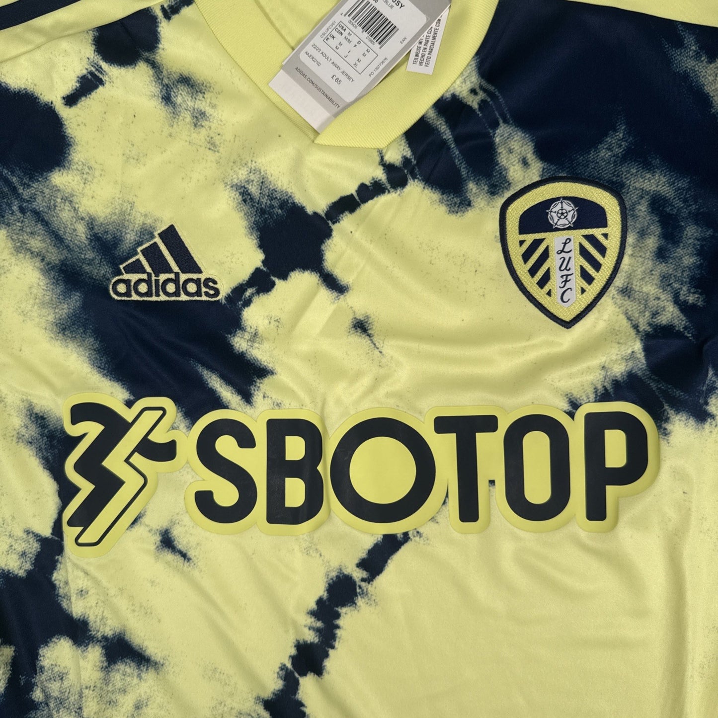 Leeds United 2022/2023 Third Football Shirt Medium BNWT