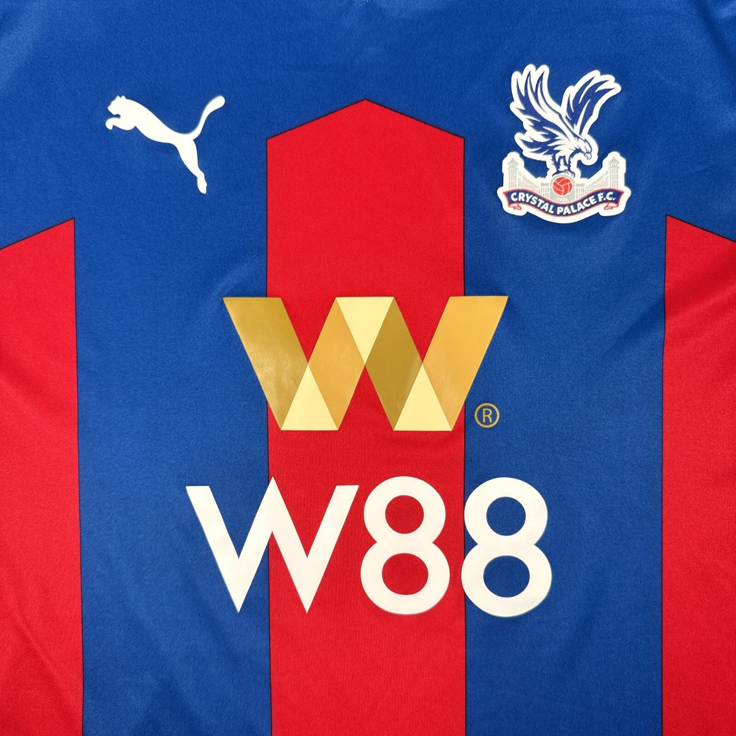 Crystal Palace 2020/2021 Home Football Shirt  Men’s XL - Football Shirt Kingdom