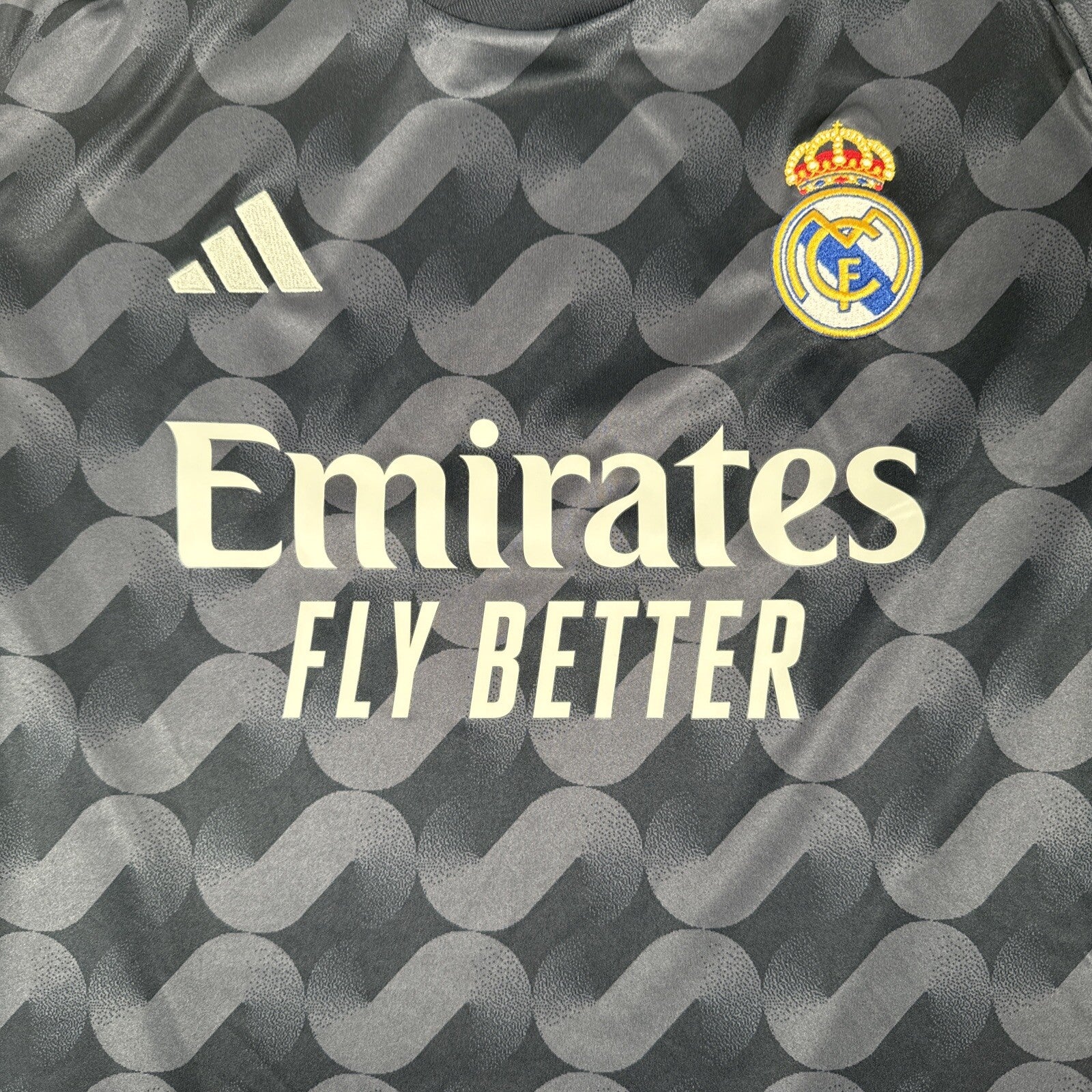 real madrid 2023 2024 away football shirt men s large1