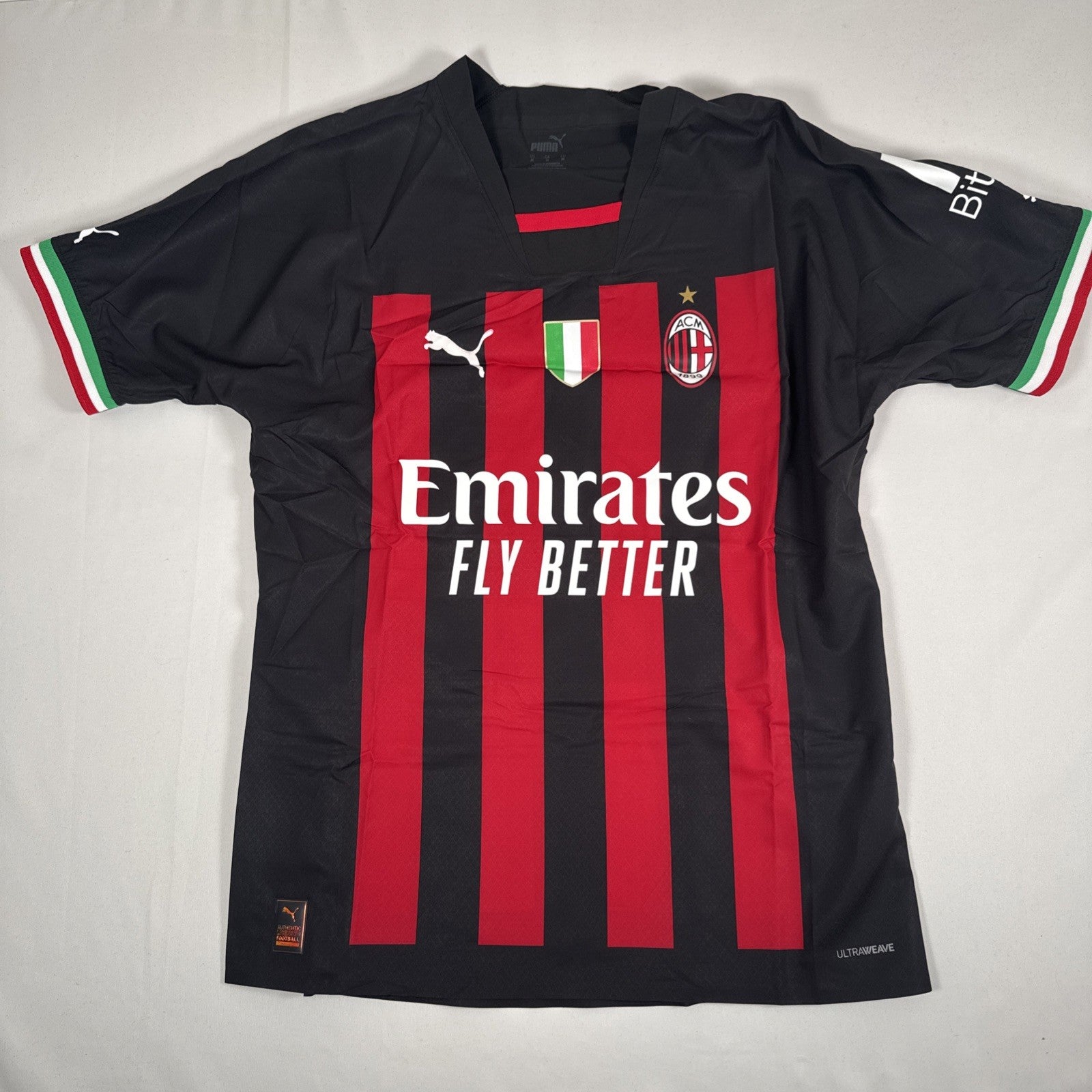 ibrahimovic 23 ac milan 2022 2023 home football shirt medium weave6