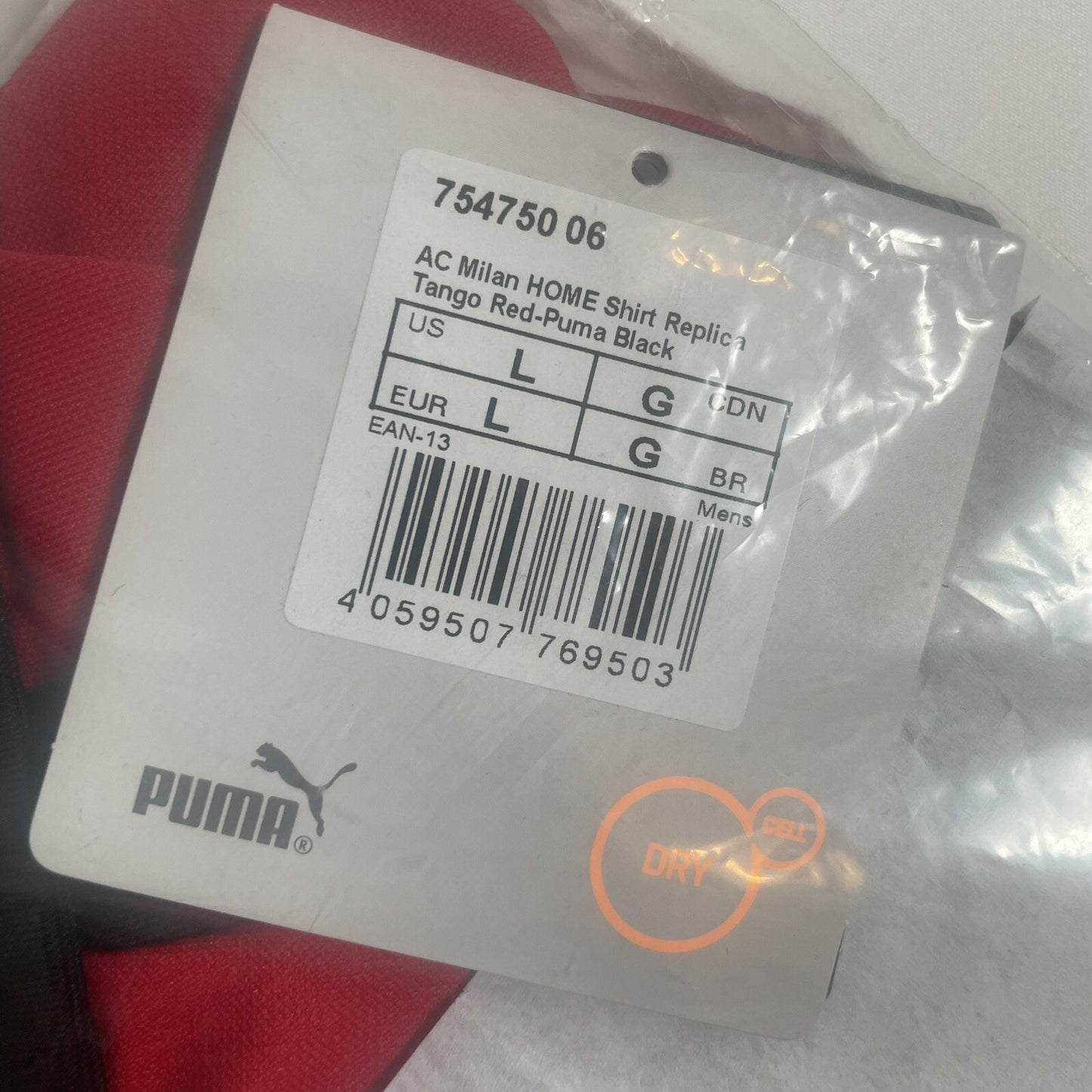 ac milan 2018 2019 home football shirt player spec bnwt bnib large 12