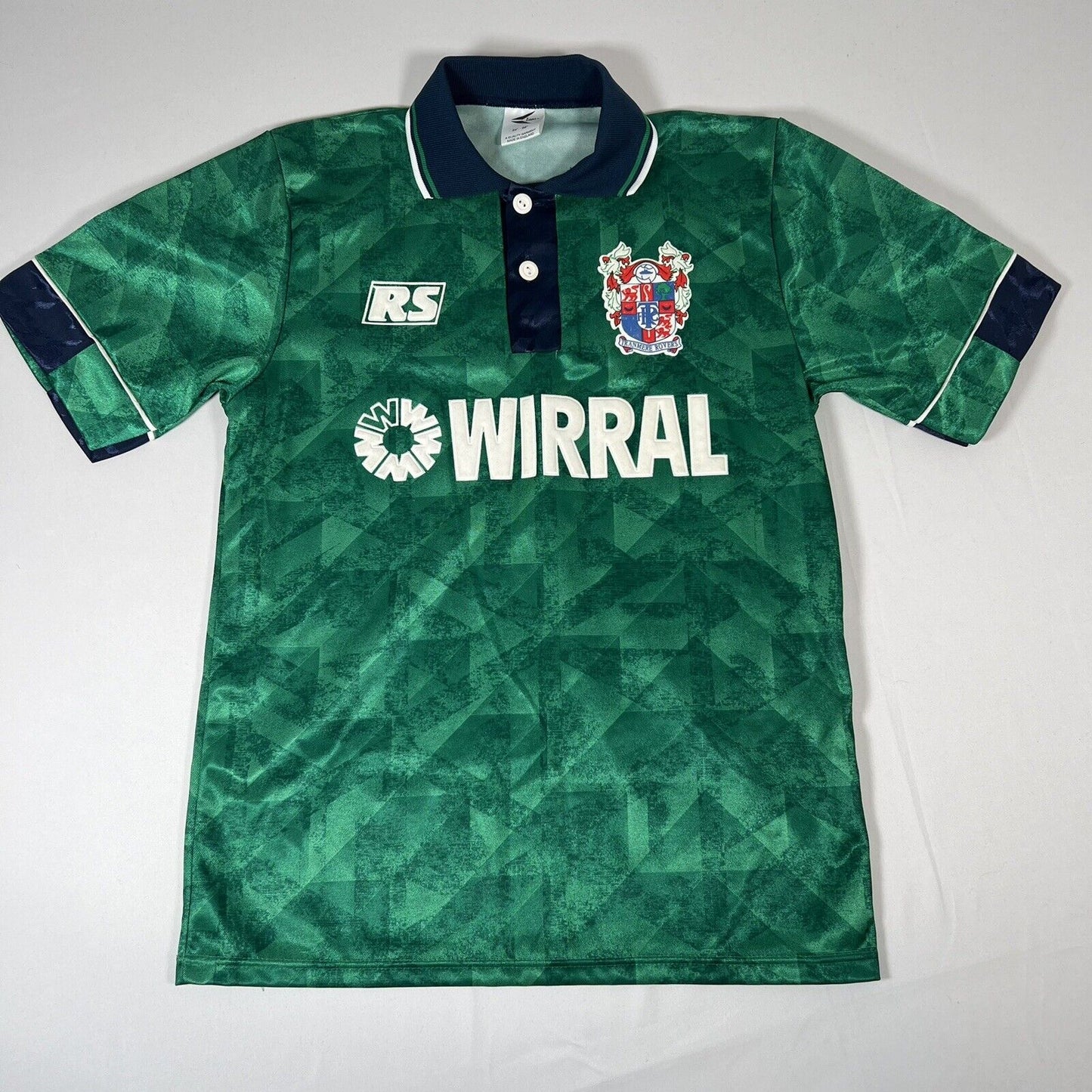tranmere rovers 1993 1994 away football shirt w badges small 12