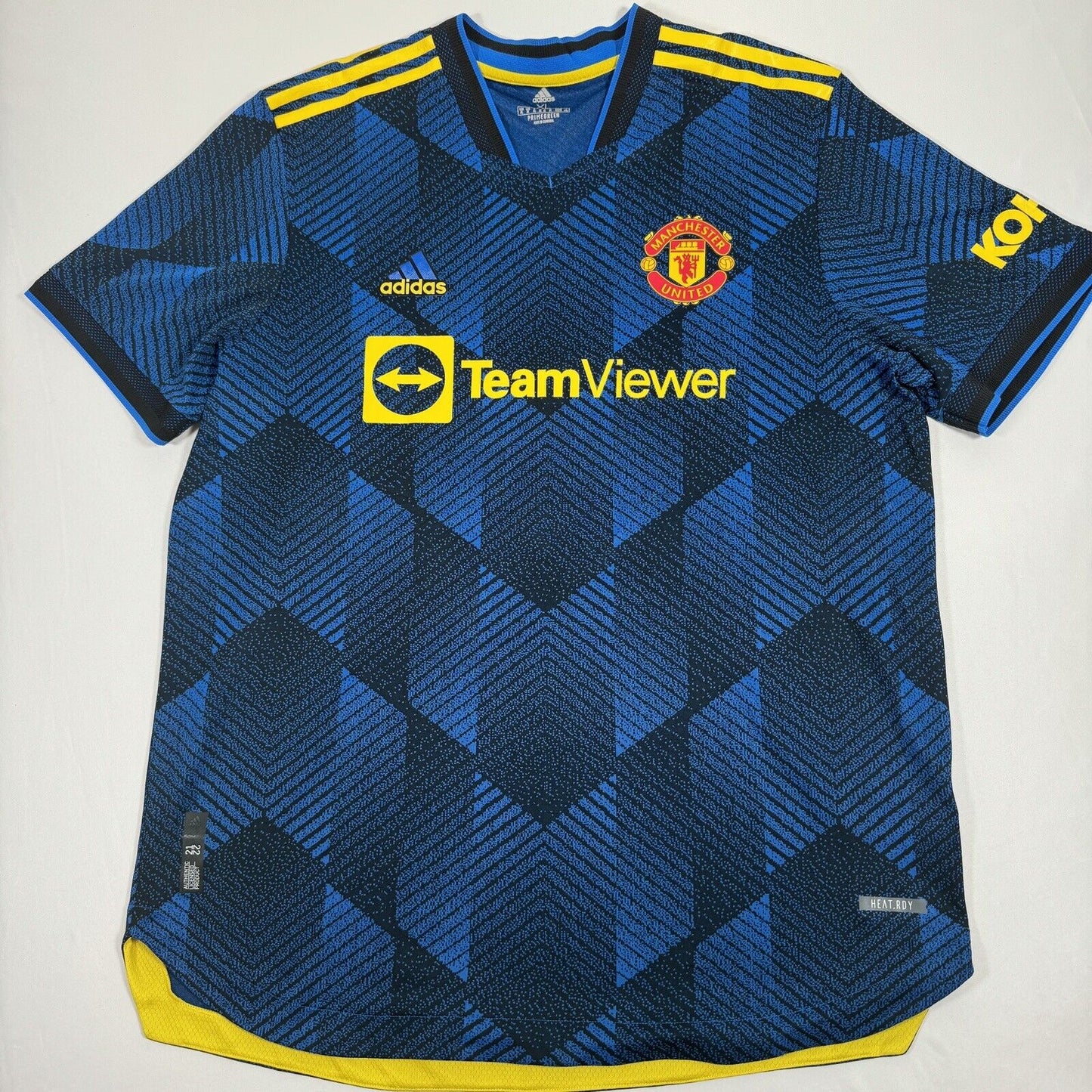 manchester united 2021 2022 third football shirt heay rdy xl2