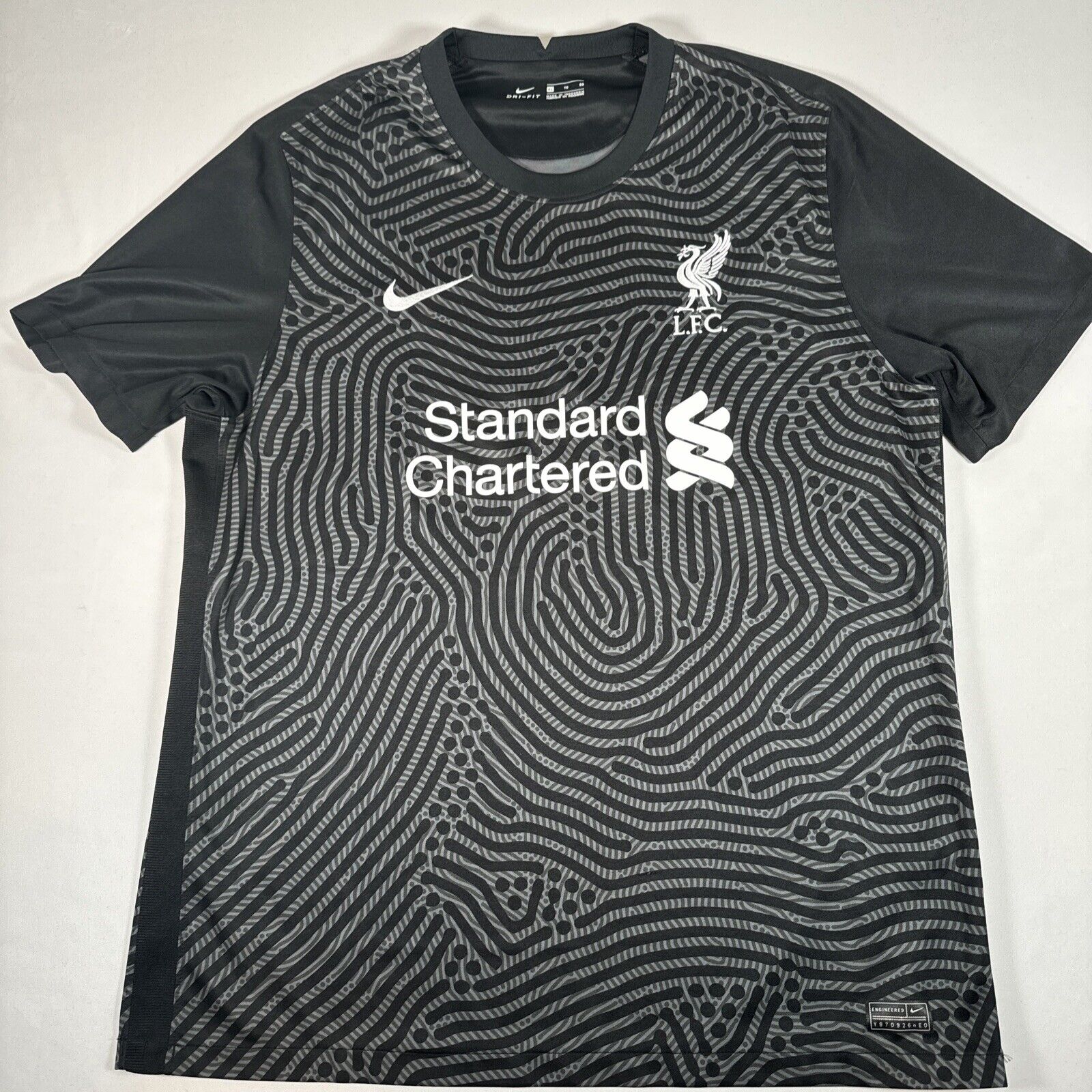 liverpool 2020 2021 goalkeeper football shirt xl2