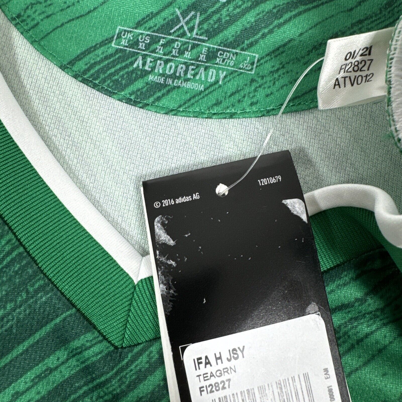 northern ireland 2020 2021 2022 home football shirt men s bnwt xl4