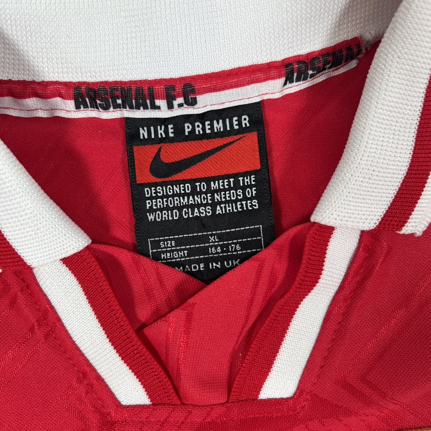 arsenal 1996 1997 1998 home football shirt childs xl boys4