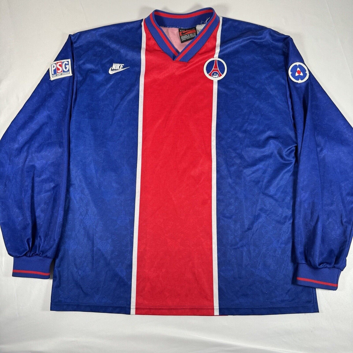 psg paris st germain 1995 1996 home football shirt long sleeve player spec xxl2