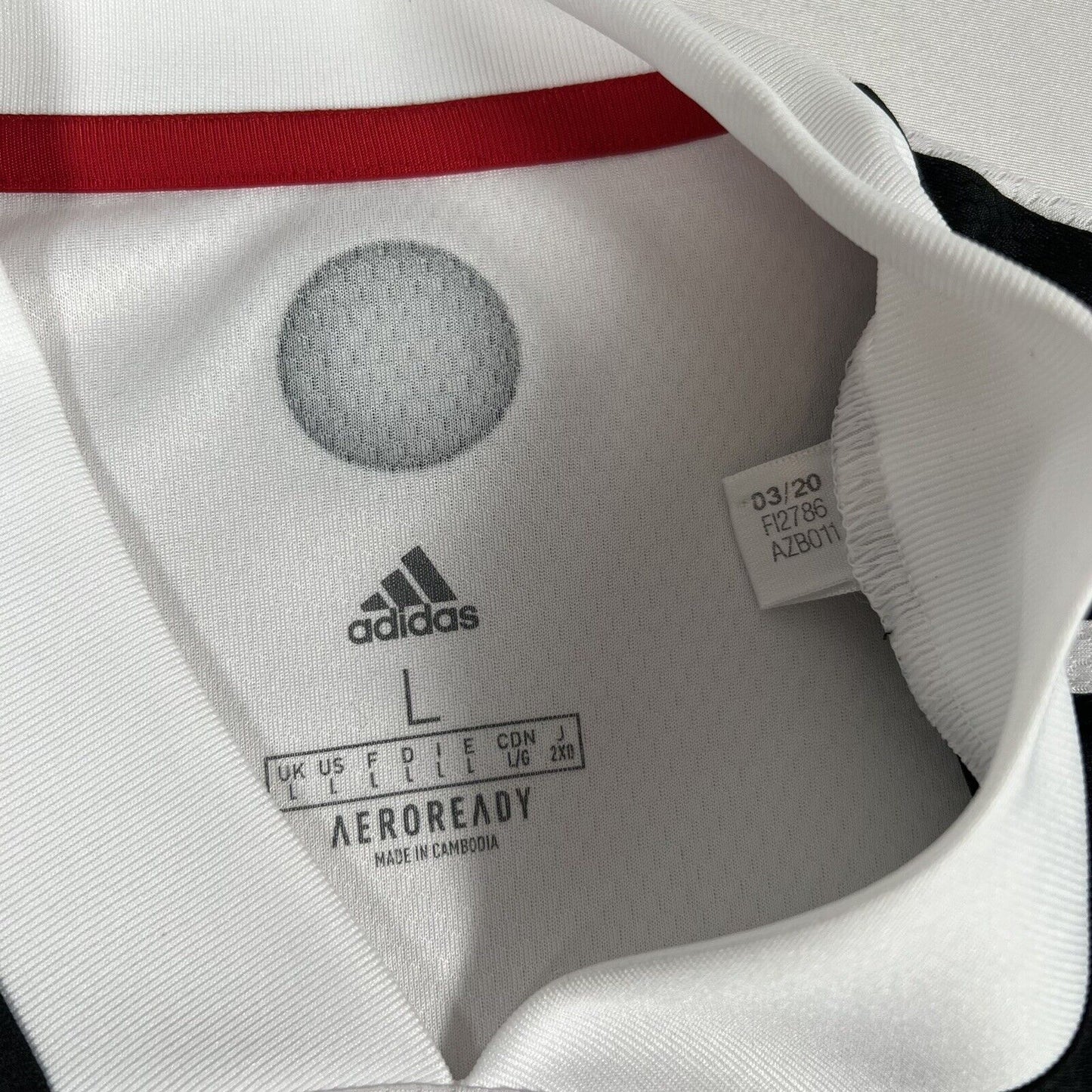 fulham 2020 2021 home football shirt men s large4