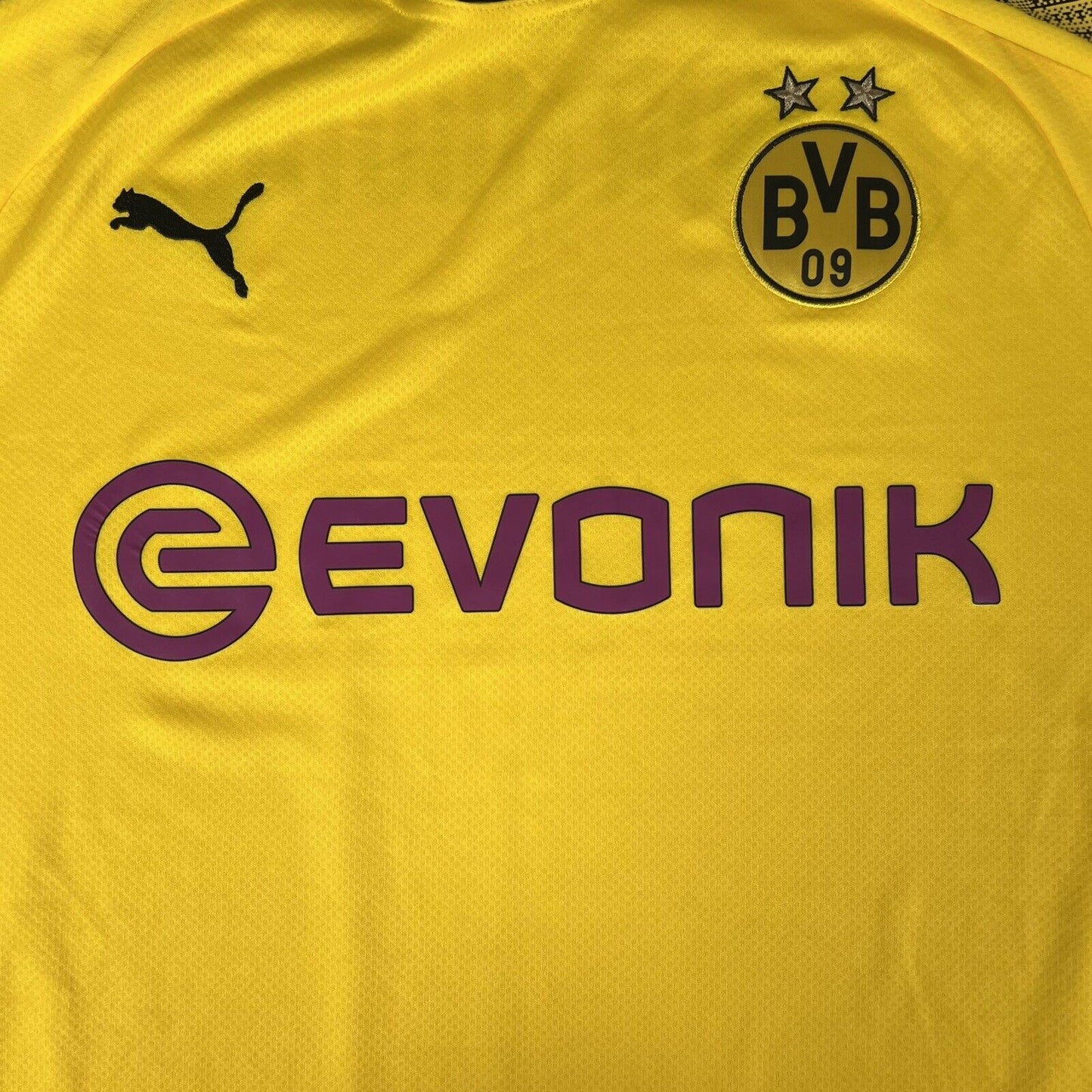 Borussia Dortmund 2019/2020 Home Football Shirt 2XL XXL - Football Shirt Kingdom