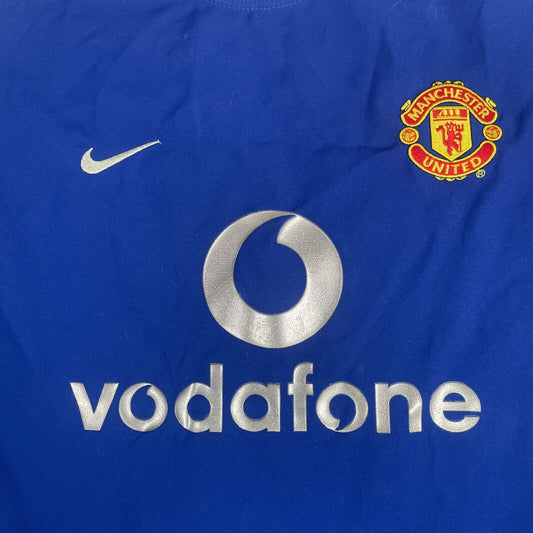 manchester united 2002 2003 third long sleeve football shirt small 11