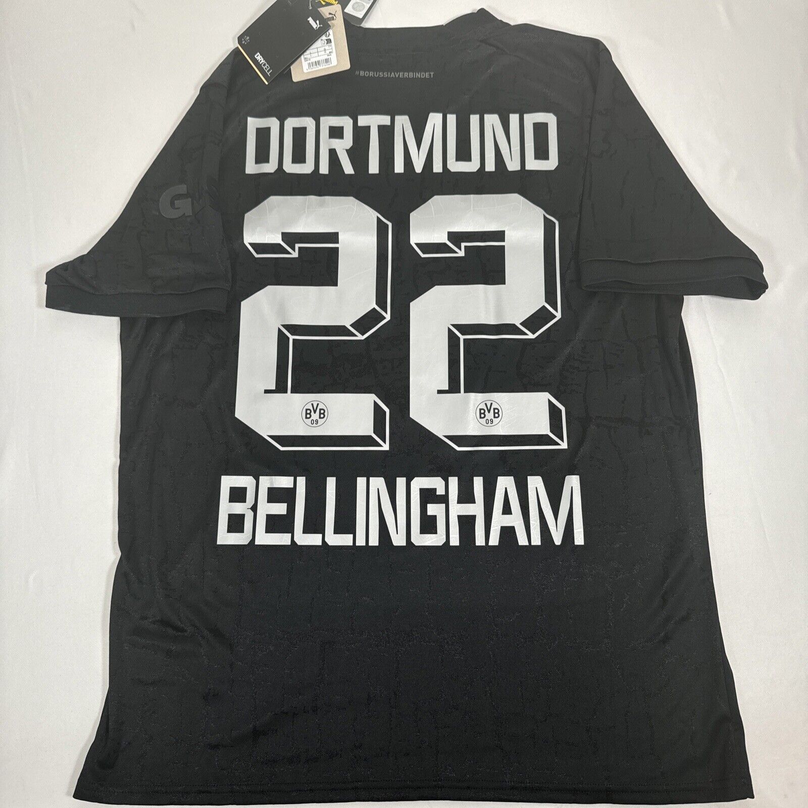 bellingham 22 borussia dortmund 2023 2024 kohle boxed bnwt football shirt large2