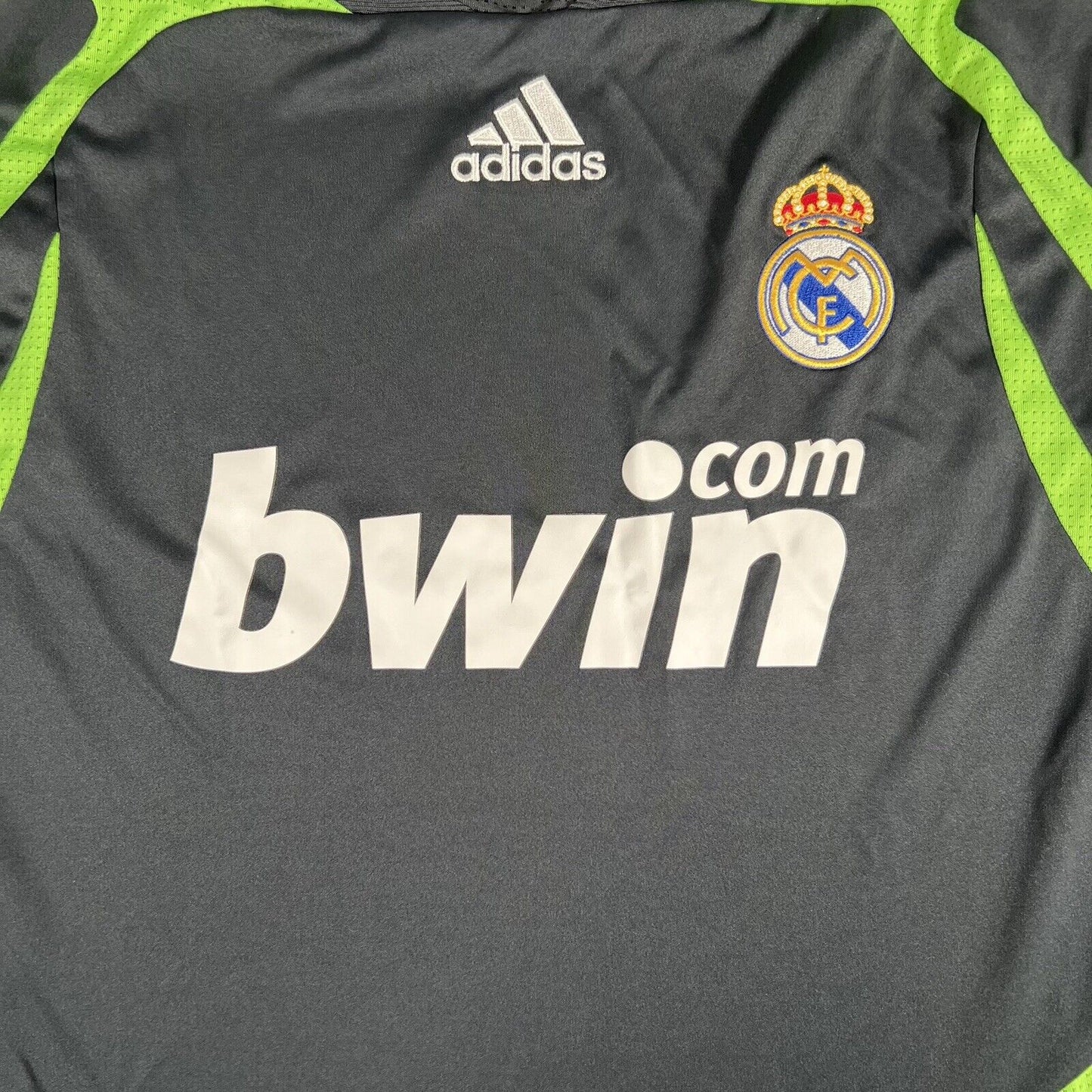Real Madrid 2007/2008 Third Football Shirt Men’s Large - Football Shirt Kingdom