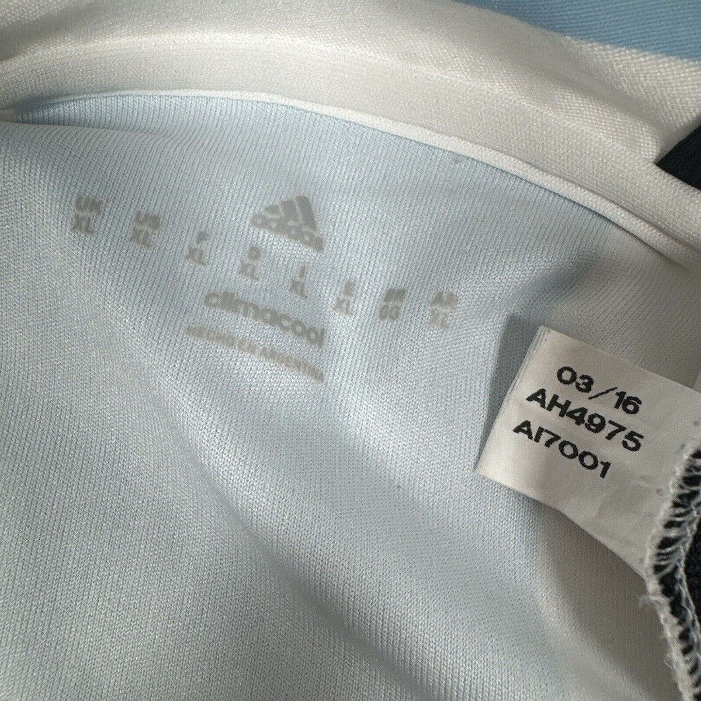 argentina 2016 2017 2018 home football shirt men s xl4