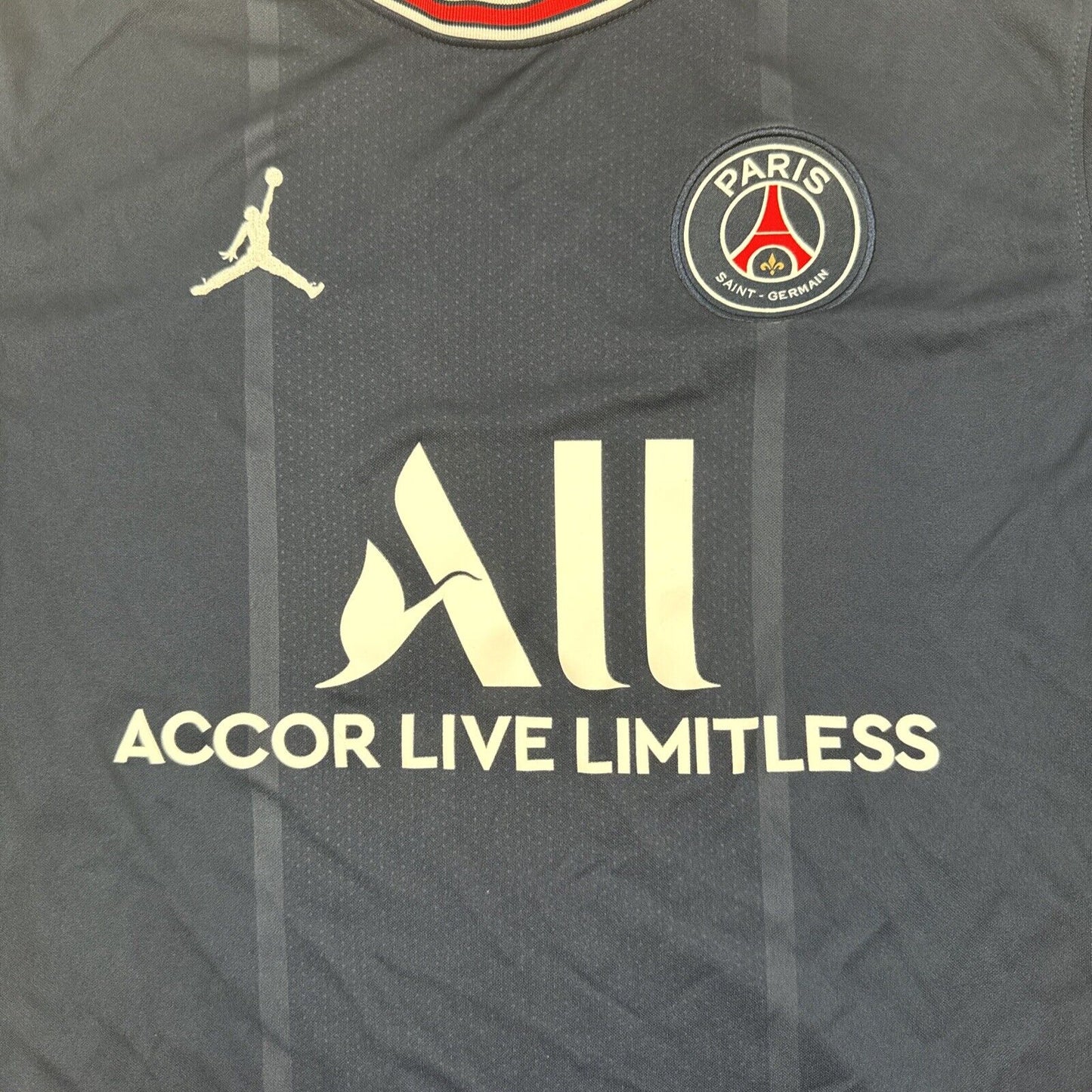 PSG Paris Saint Germain 2021/2022 Home Football Shirt Men’s Large - Football Shirt Kingdom