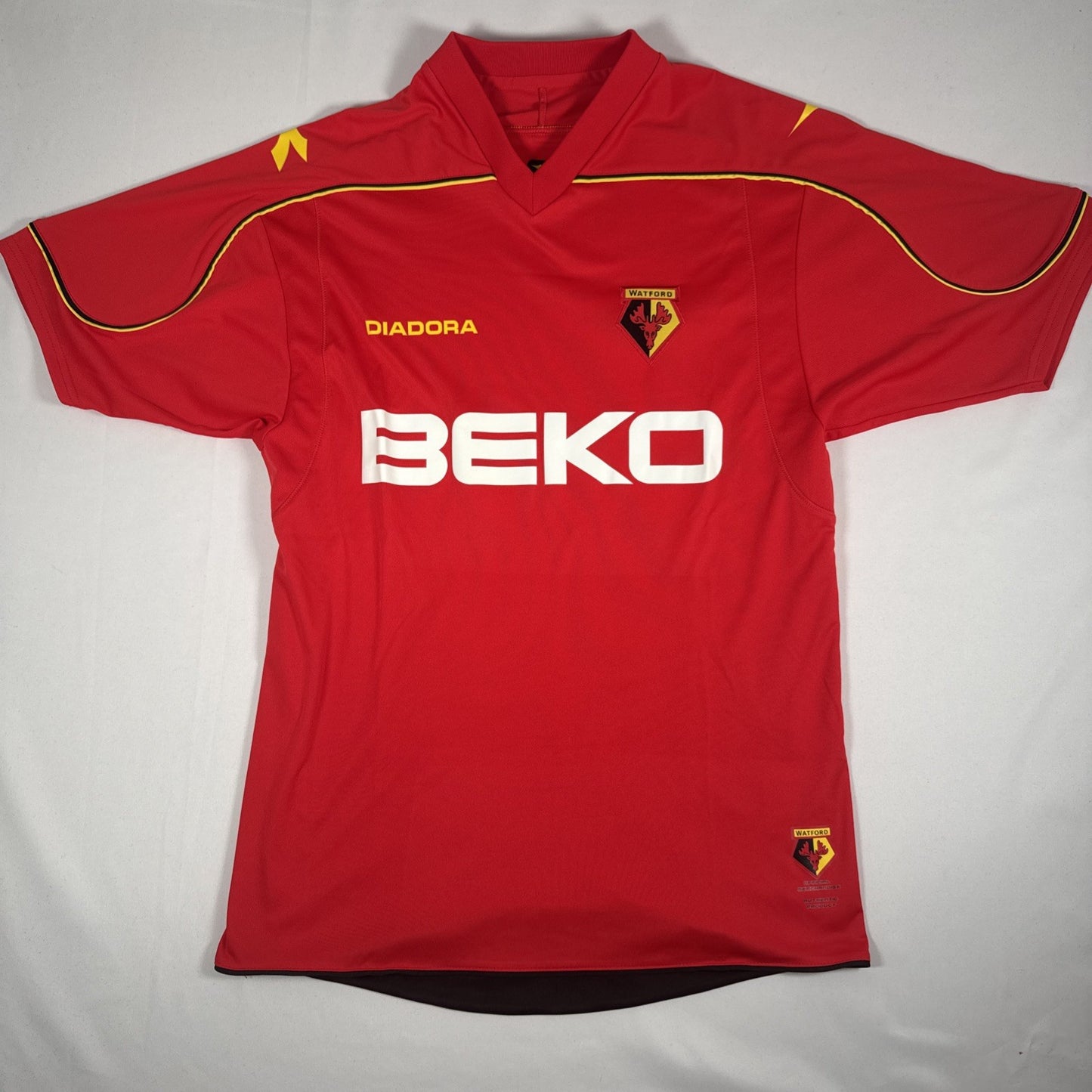 watford 2008 2009 away football shirt men s medium 12