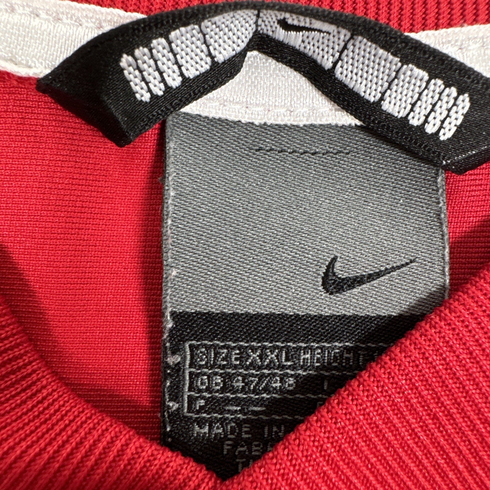 manchester united 2002 2003 2004 training football shirt 2xl xxl4