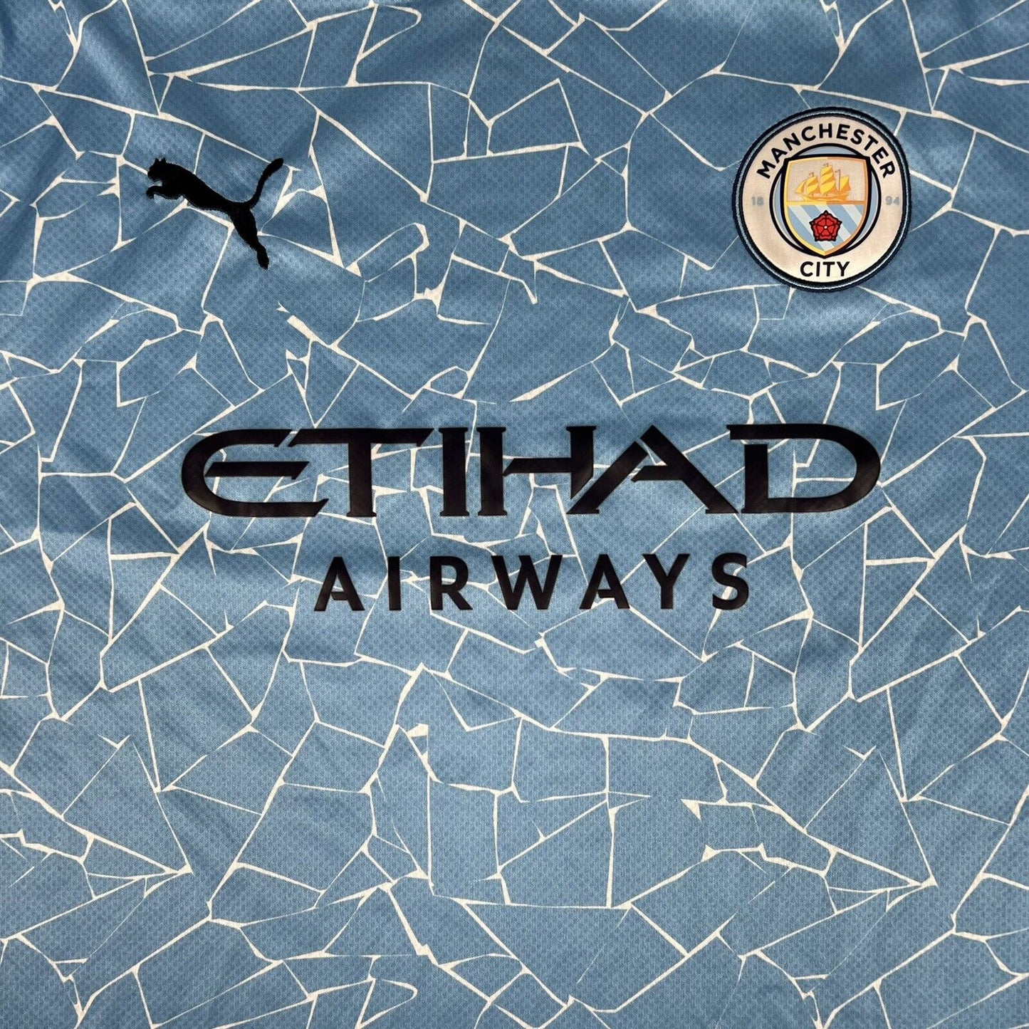 Manchester City 2020/2021 Home Football Shirt XXL - Football Shirt Kingdom