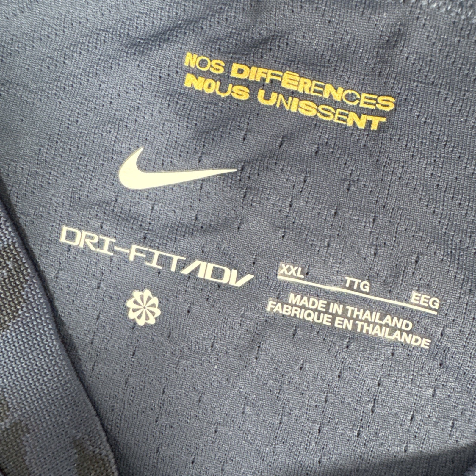 mbappe 10 france 2022 2023 2024 home football shirt dri fit adv bnwt 2xl xxl5