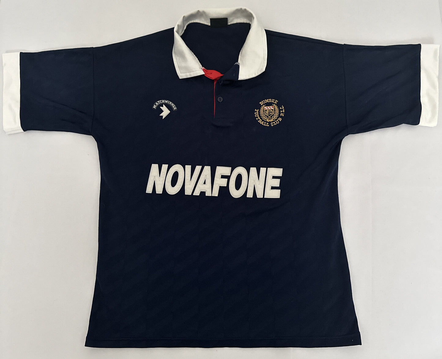 dundee fc 1989 1990 home football shirt medium 22