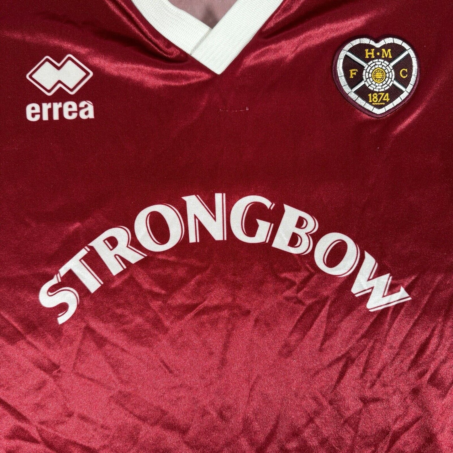 Hearts Heart Of Midlothian 2001/2002 Home Football Shirt XL / 2XL - Football Shirt Kingdom