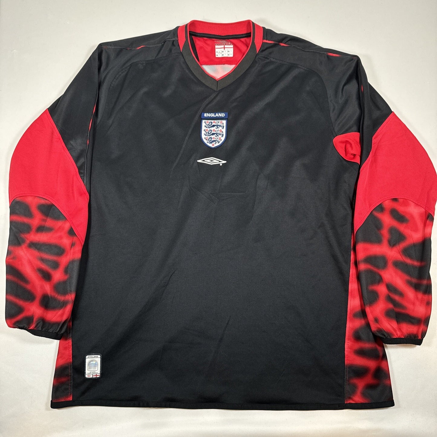 england 2004 2005 2006 goalkeeper football shirt xl2