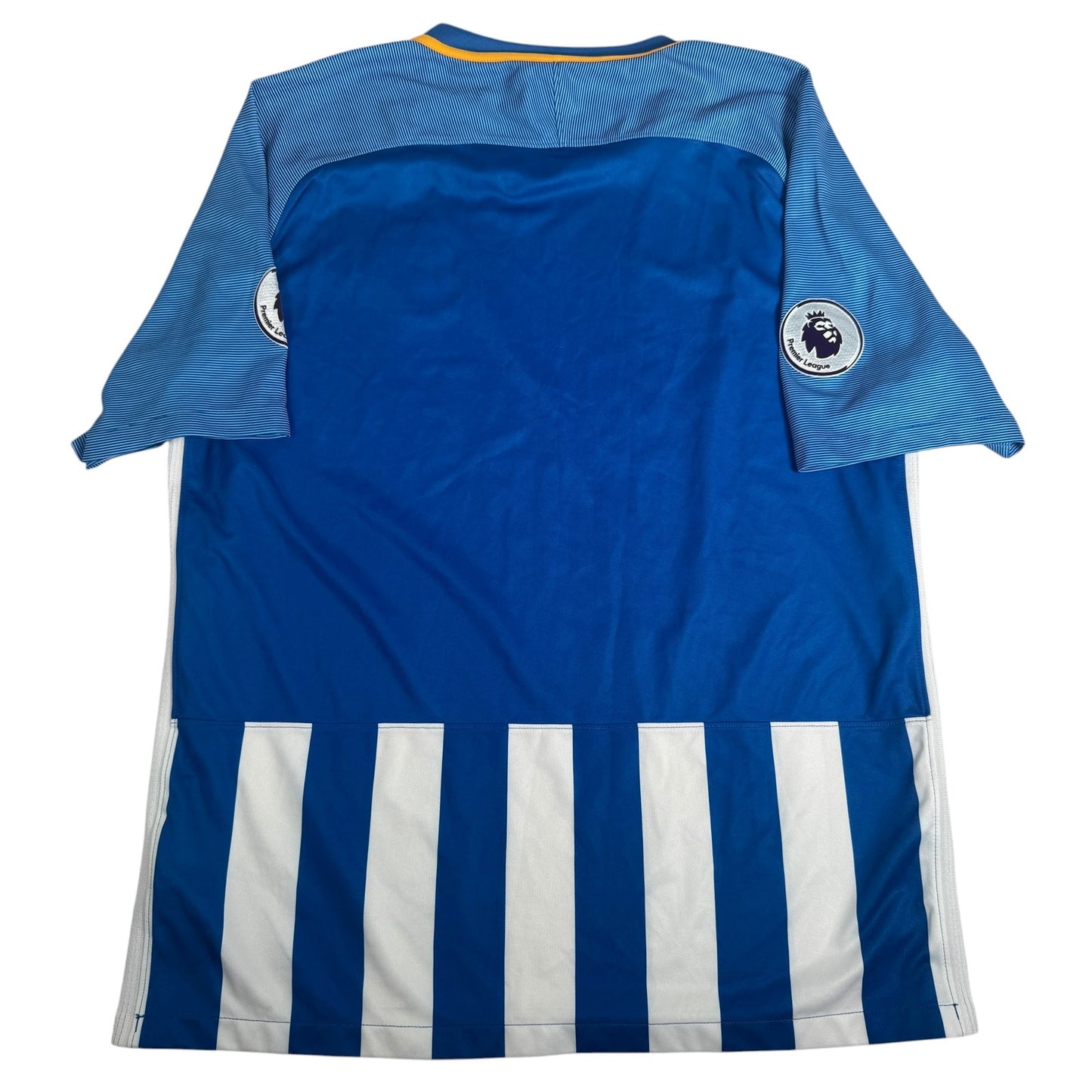 Brighton & Hove Albion 2017/2018 Home Football Shirt XL