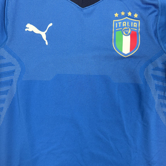 italy 2017 2018 home football shirt men s large1