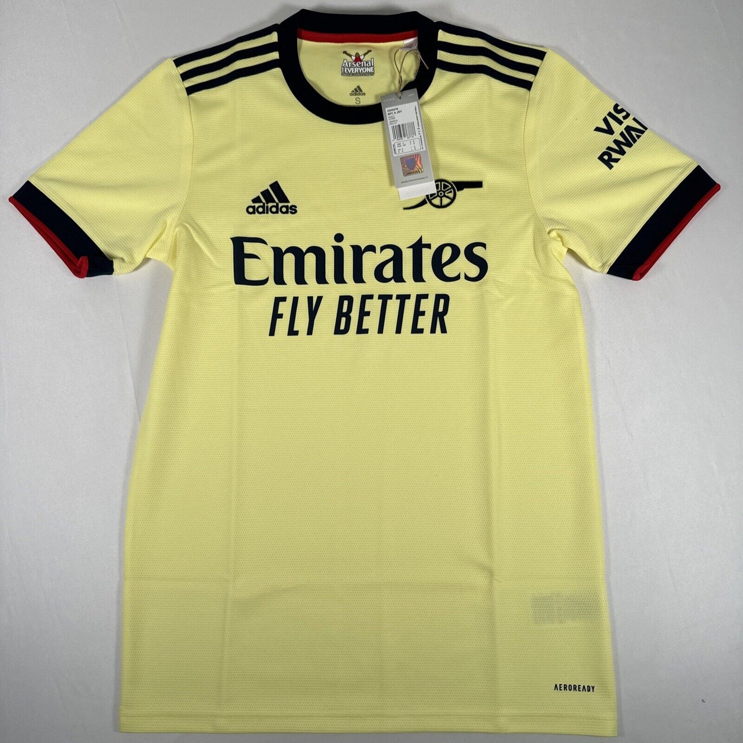 arsenal 2021 2022 away football shirt small bnwt2