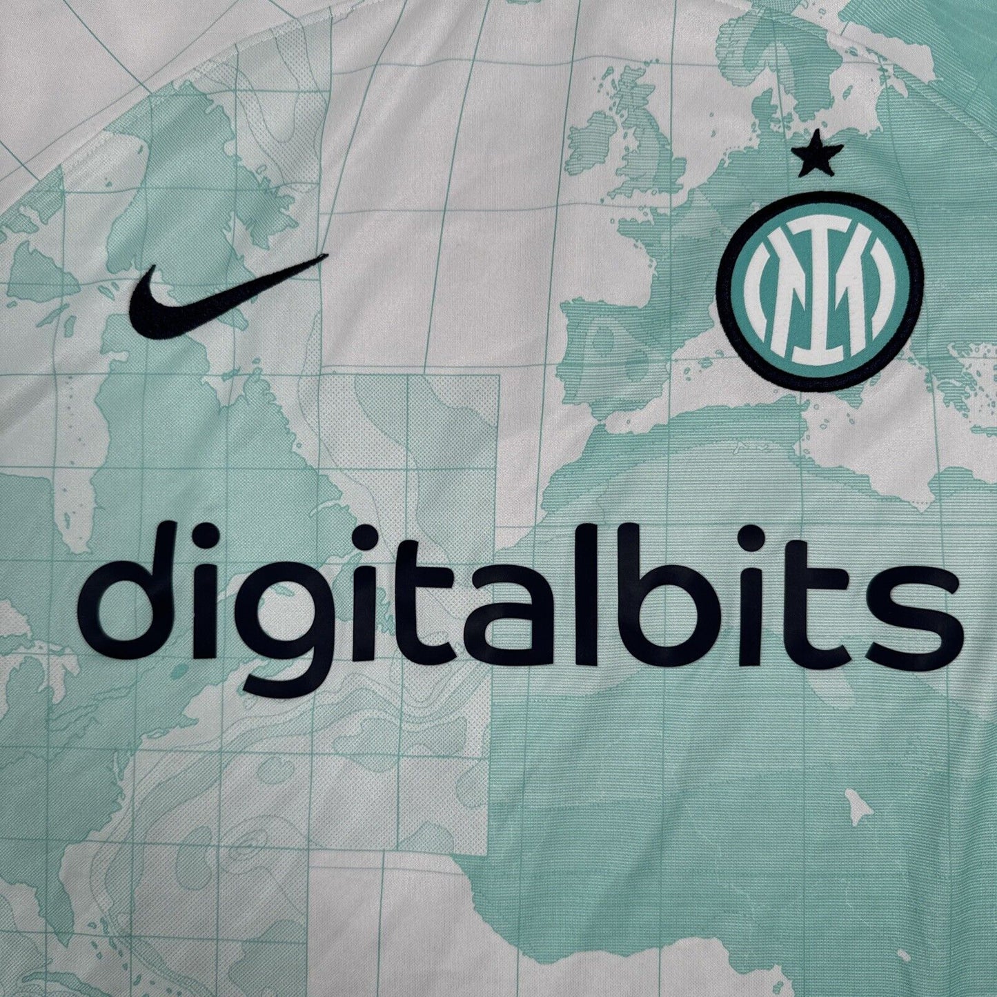 Inter Milan 2022/2023 Away Football Shirt  Men’s Large - Football Shirt Kingdom