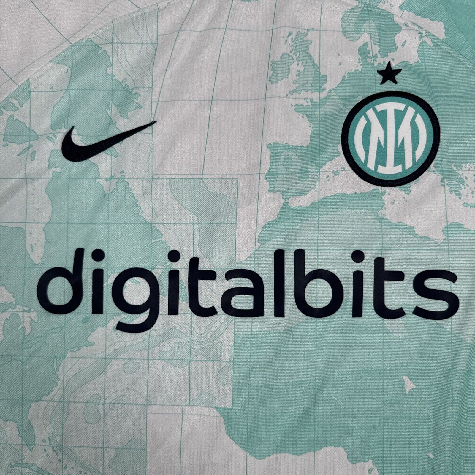 Inter Milan 2022/2023 Away Football Shirt  Men’s Large - Football Shirt Kingdom