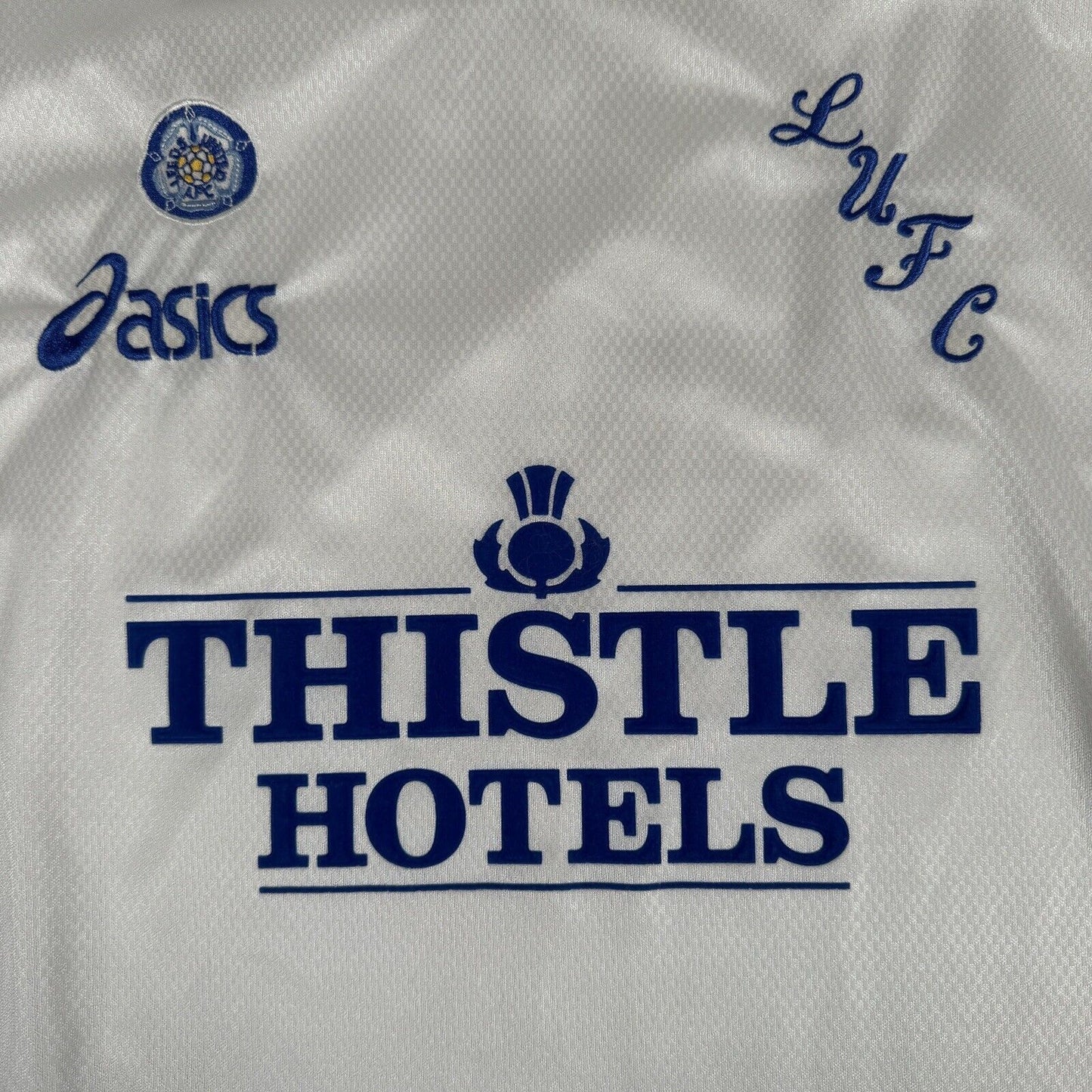 Leeds United 1995/1996 Home Football Shirt Large - Football Shirt Kingdom