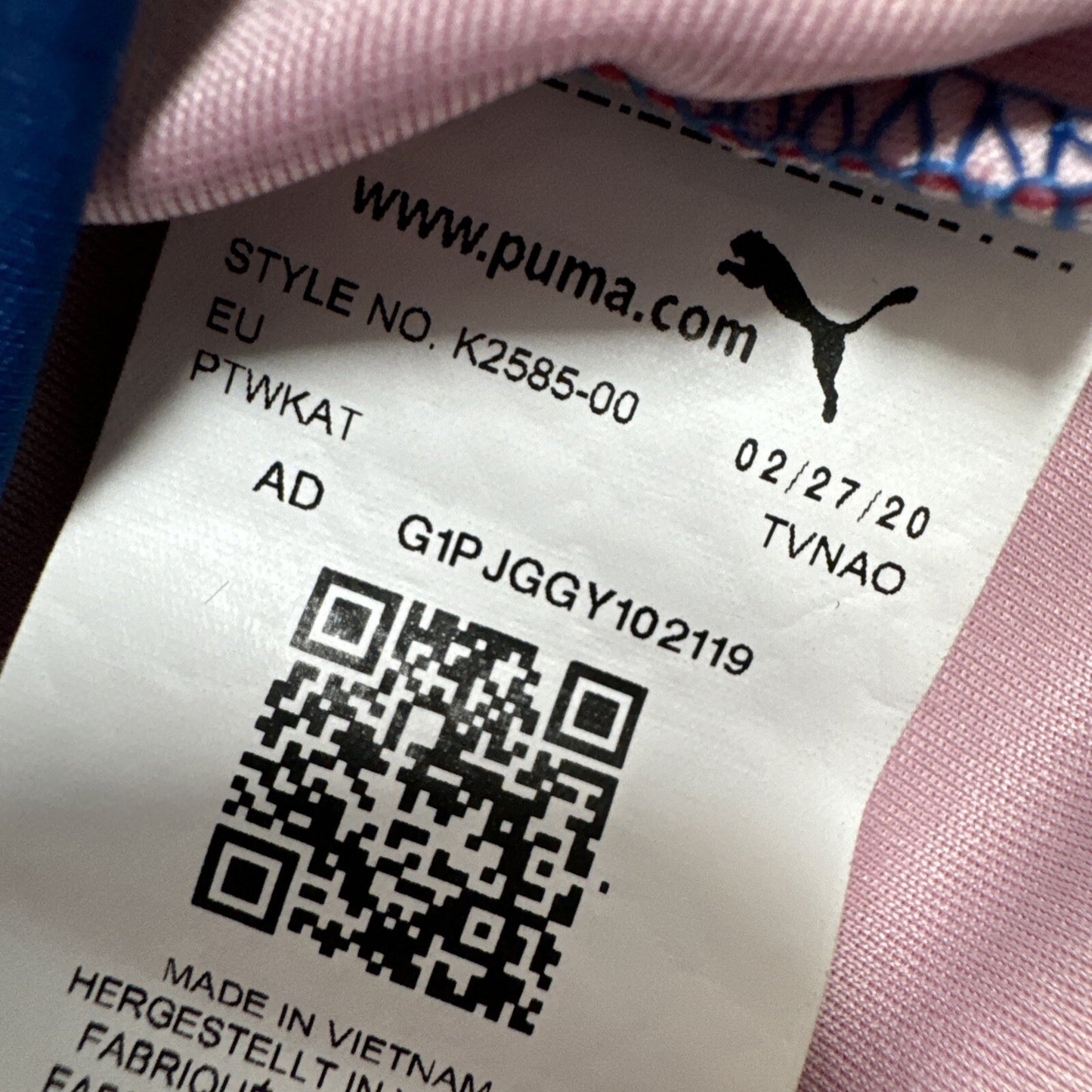 crystal palace 2020 2021 home football shirt men s xl4