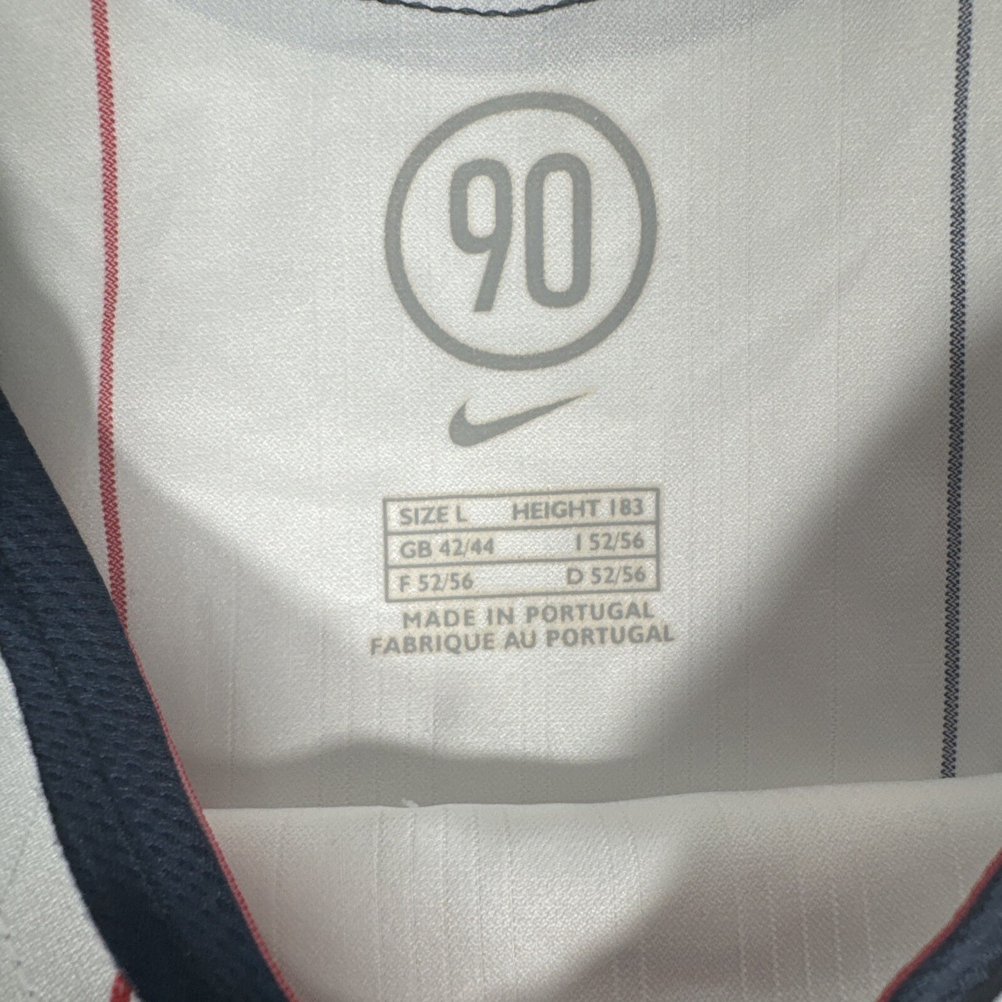 psg paris saint germain 2005 2006 long sleeve away football shirt large4