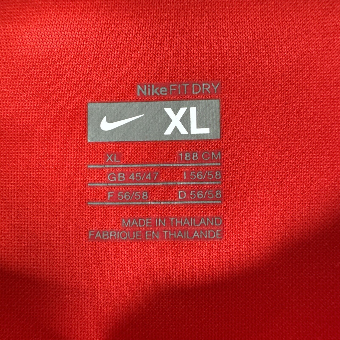 manchester united 2007 2008 training football shirt men s xl5