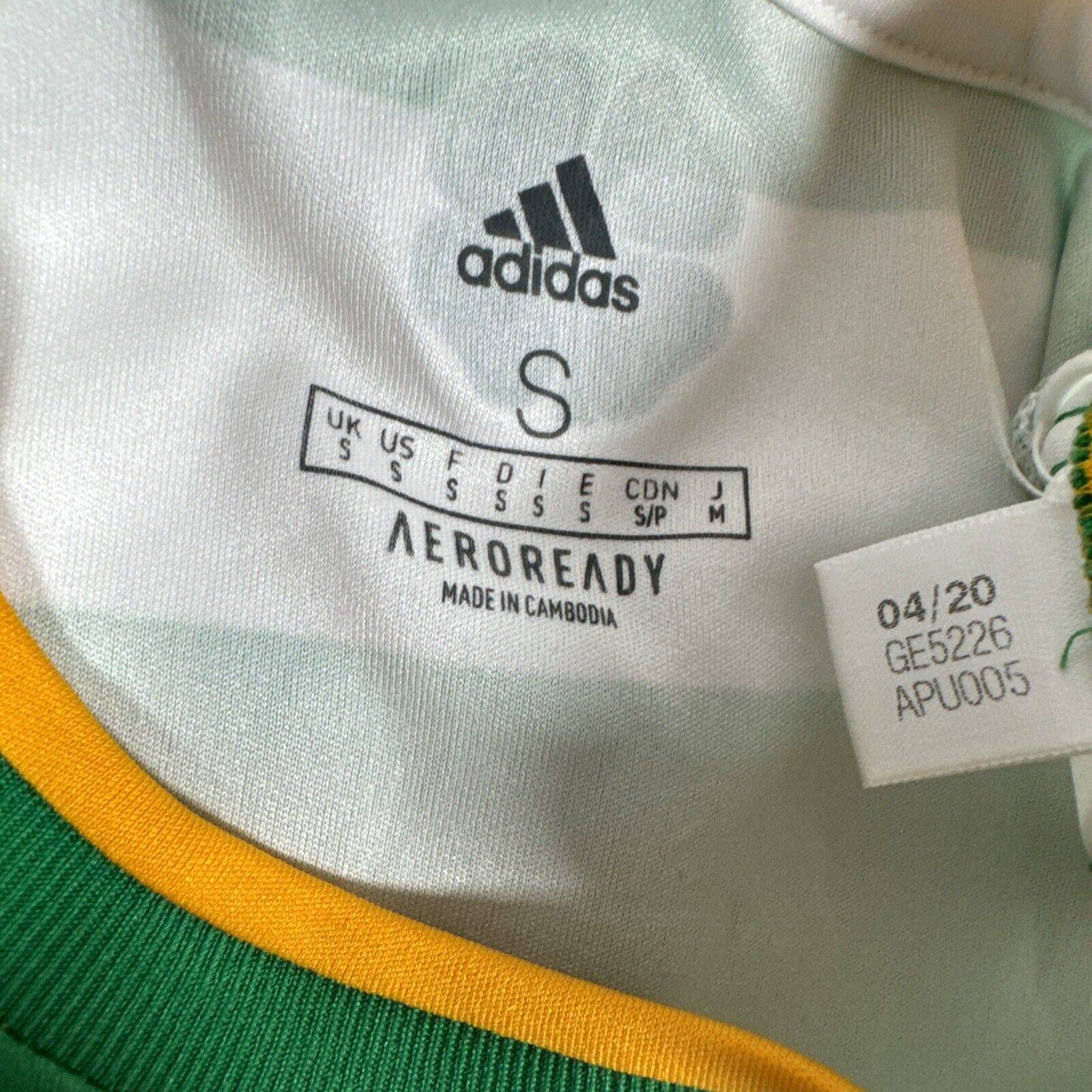 celtic 2020 2021 home football shirt men s small4