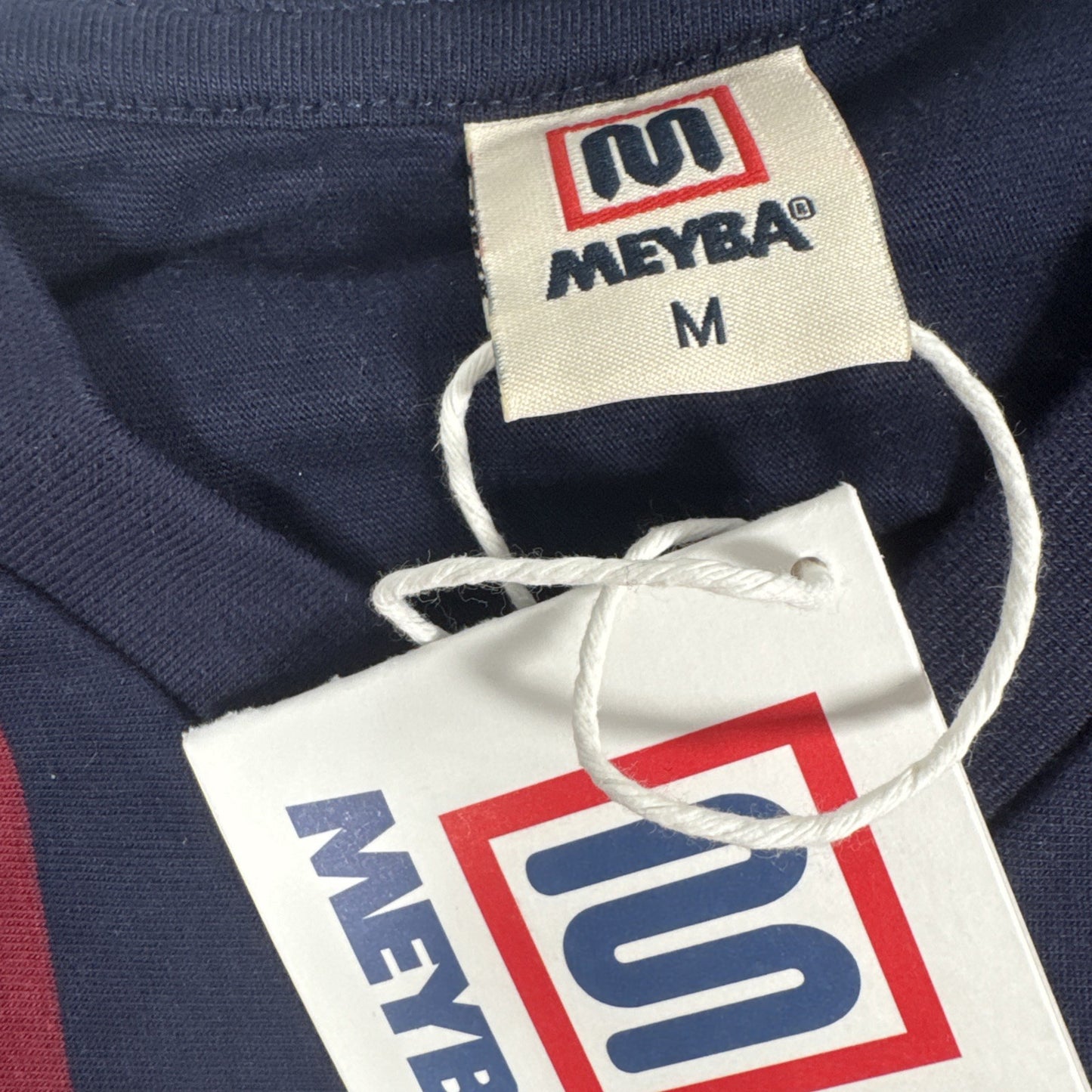cruyff 9 barcelona 1980s meyba home football shirt men s medium bnwt5