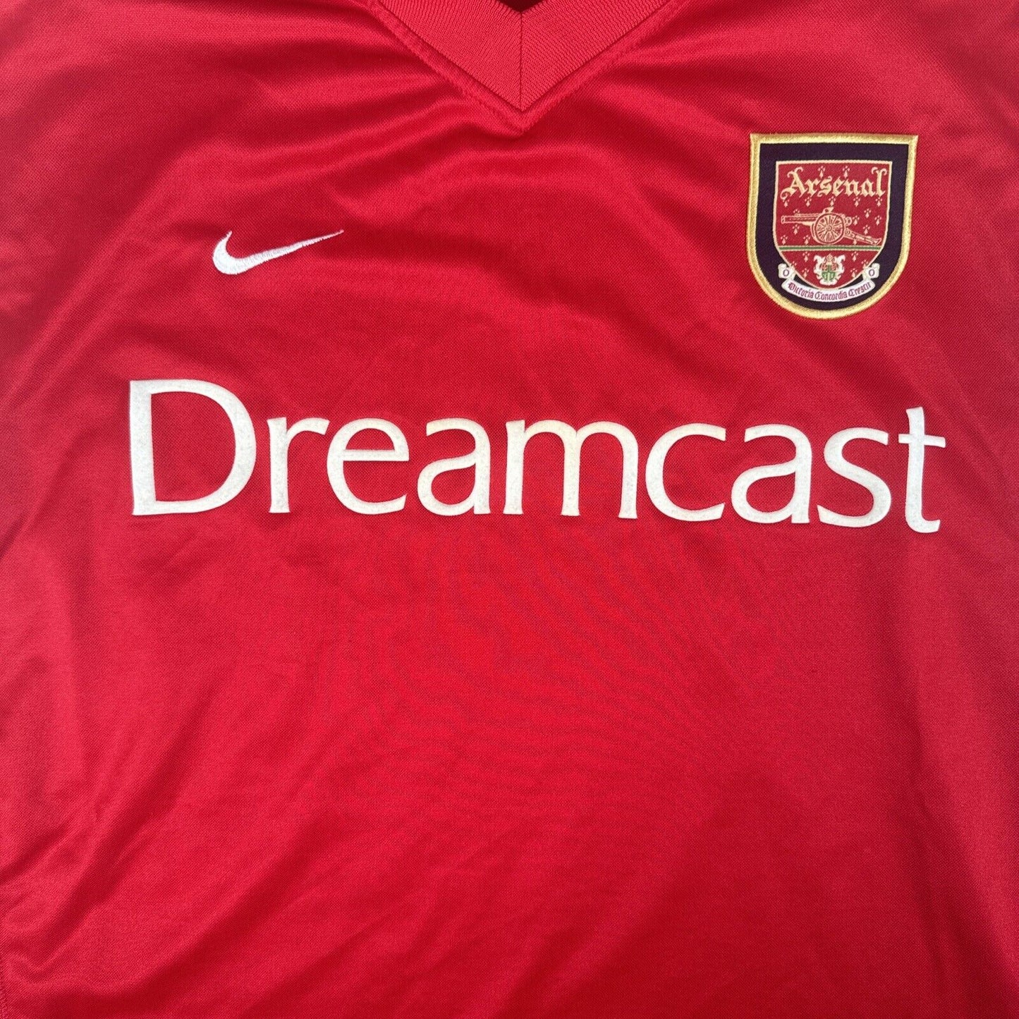 Arsenal 2000/2001/2002 Home Football Shirt XL - Football Shirt Kingdom