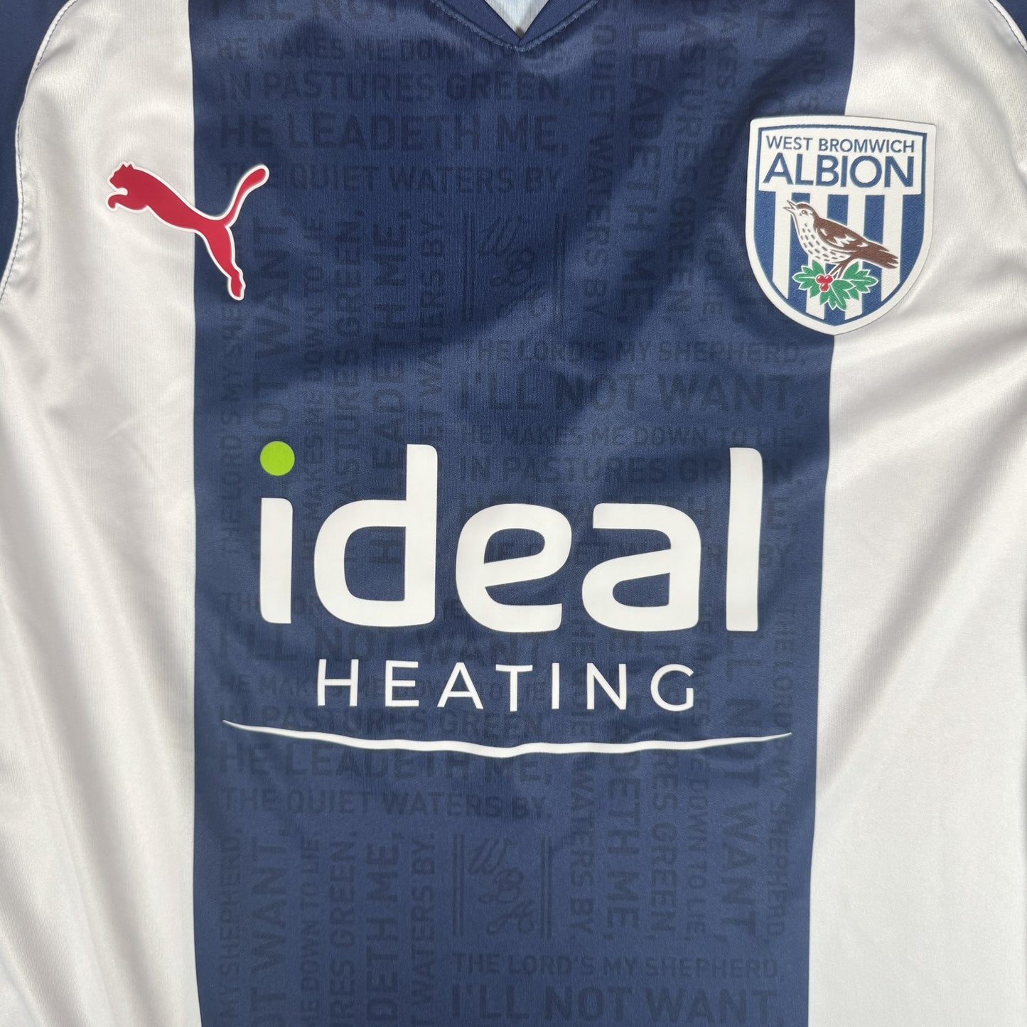 West Bromwich Albion 2021/2022 Home Football Shirt  Medium